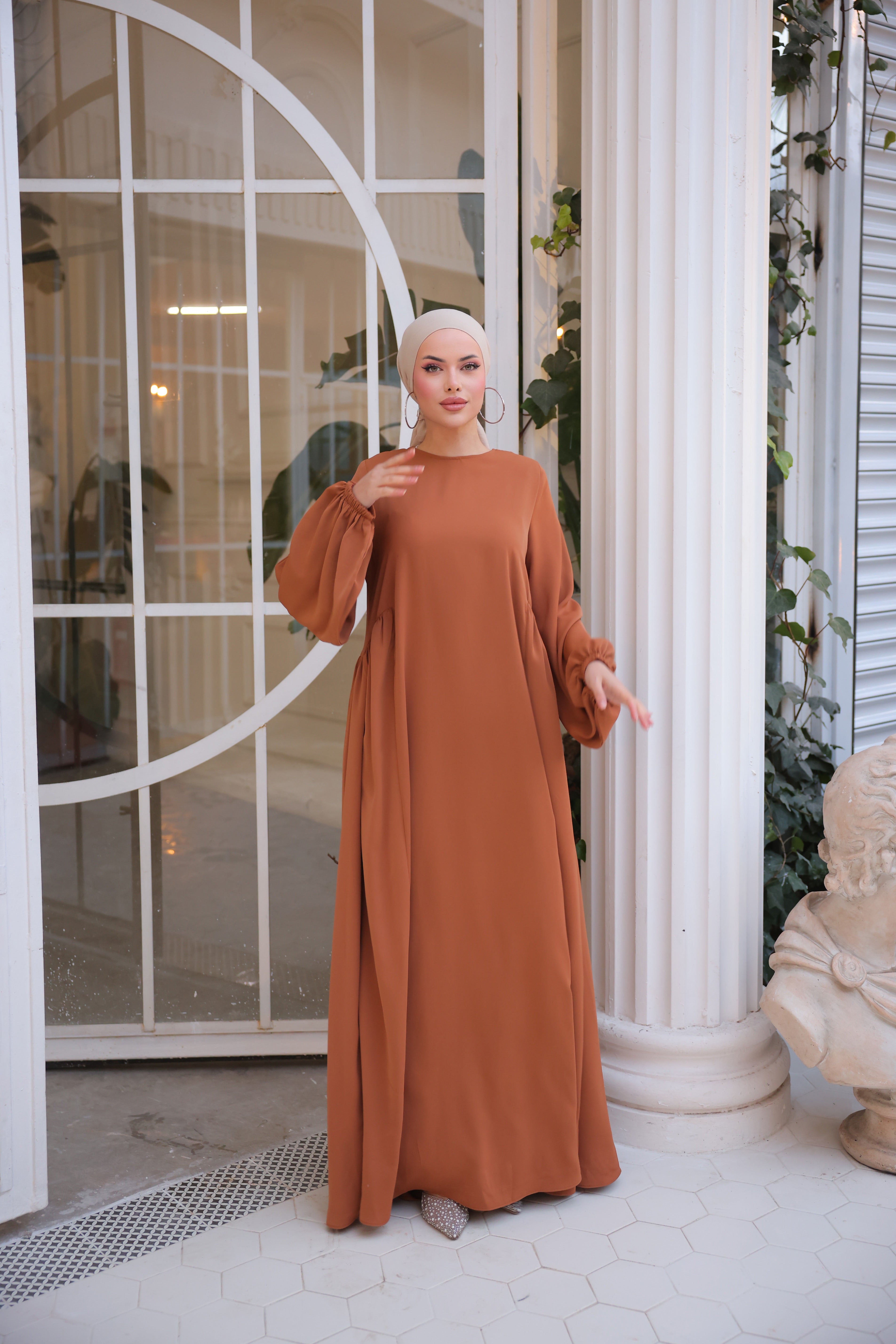 Rabia Dubai Silk Abaya