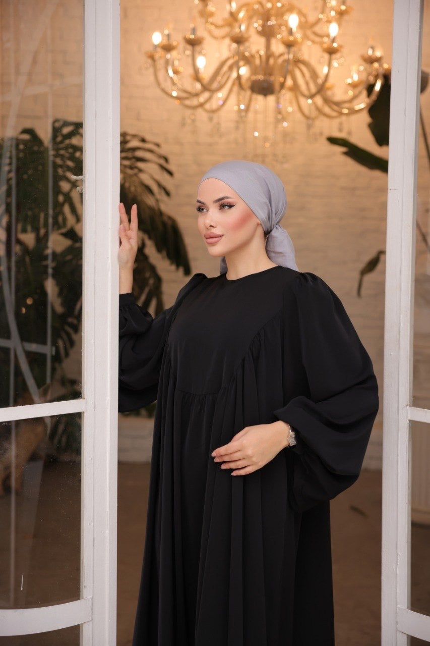 Safa Dubai Silk Abaya