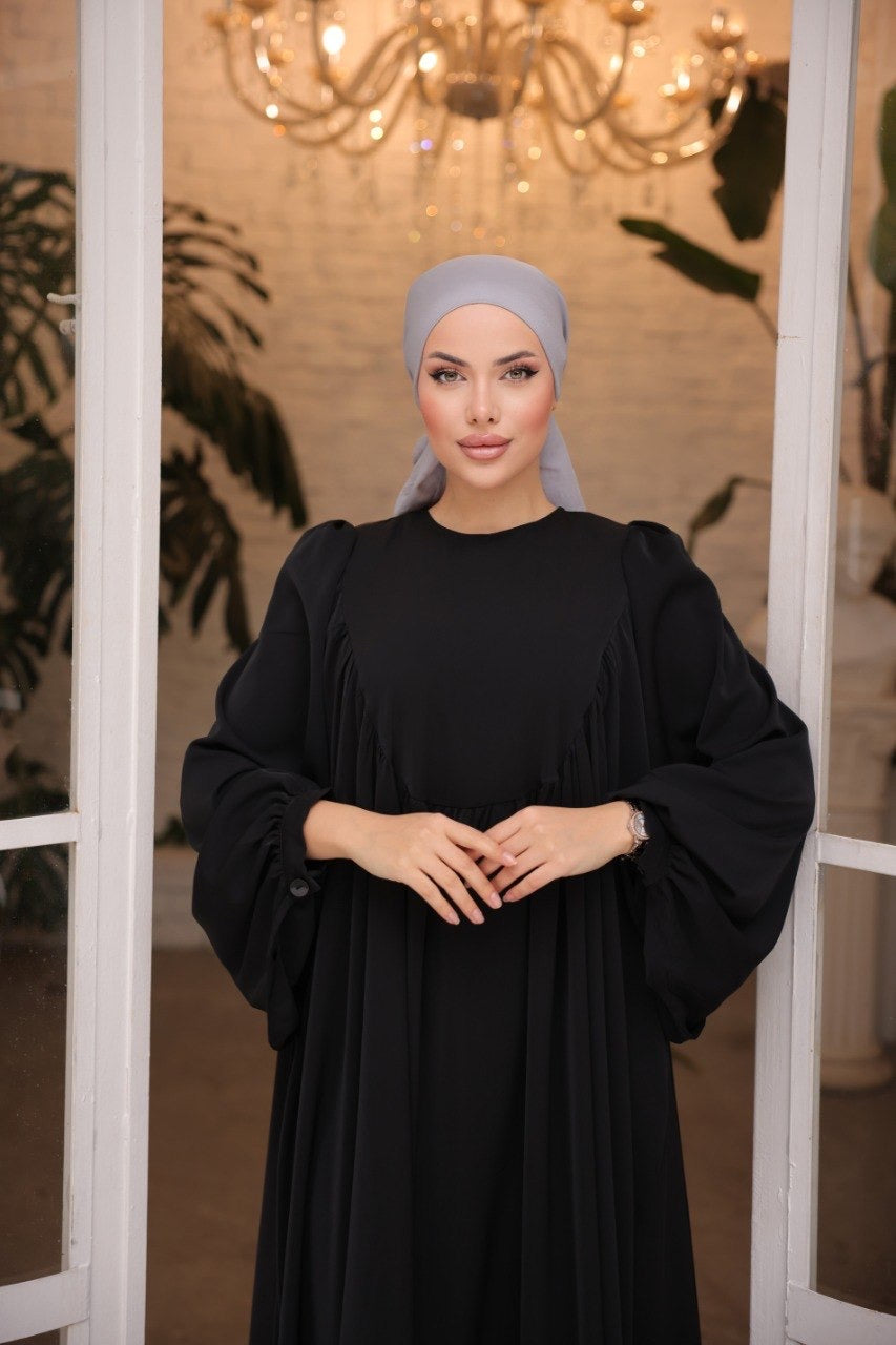 Safa Dubai Silk Abaya