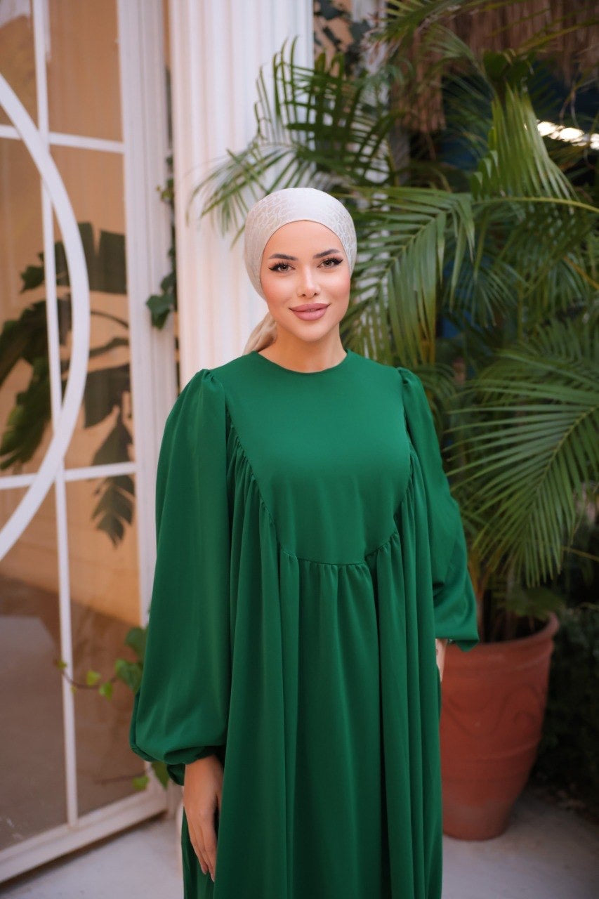 Safa Dubai Silk Abaya