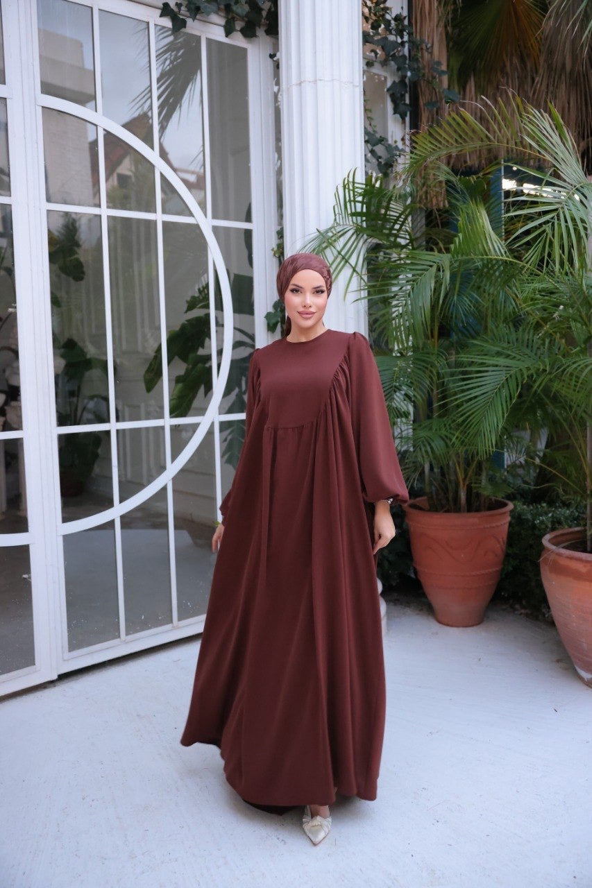 Safa Dubai Silk Abaya