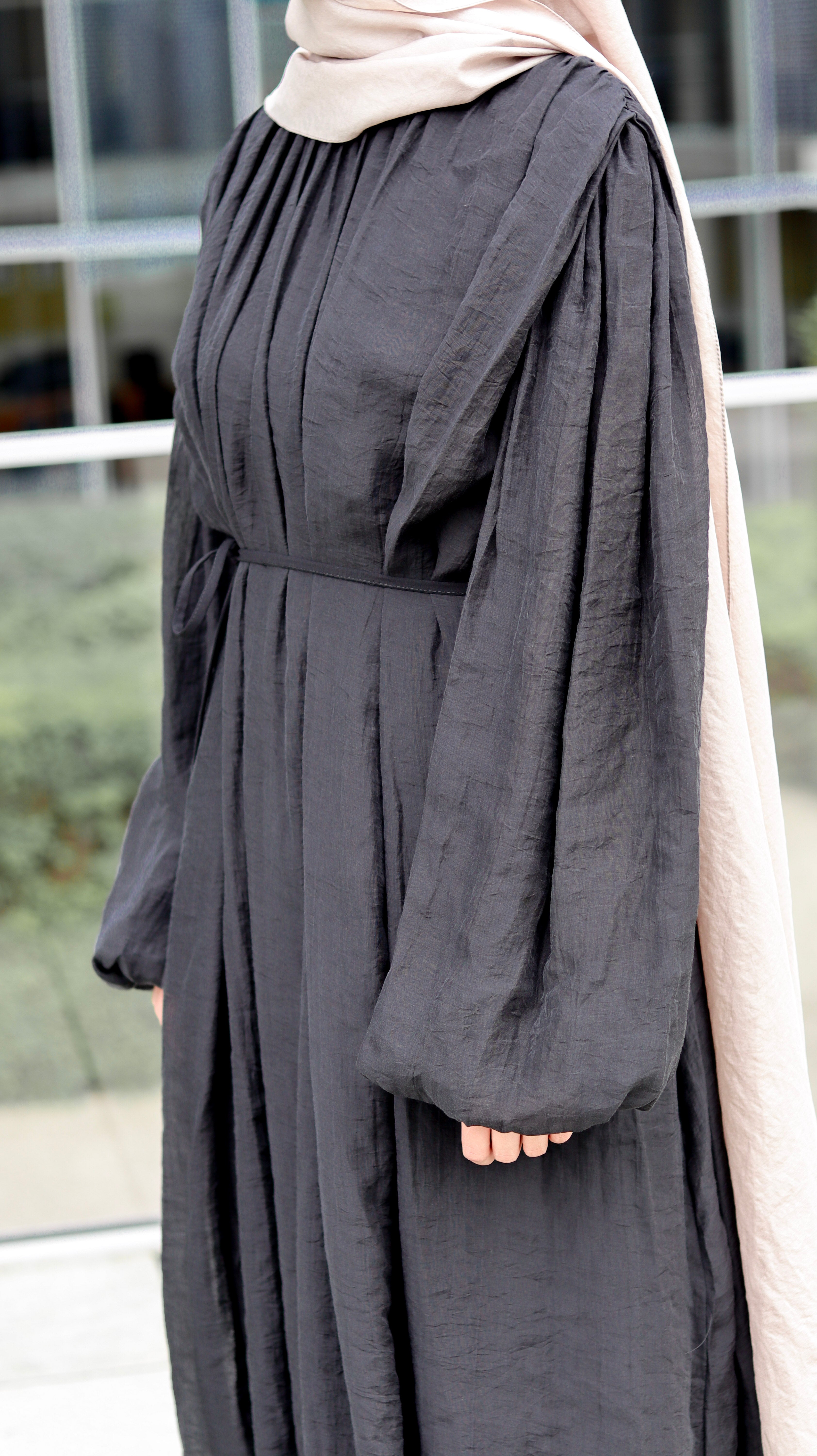 VELORA Crinkle Maxi KLeid