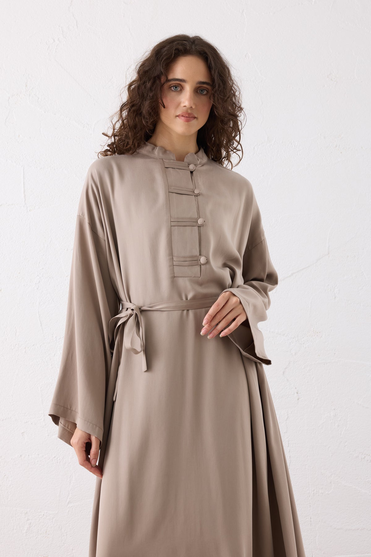 Asia Silk Cupra Maxi Kleid