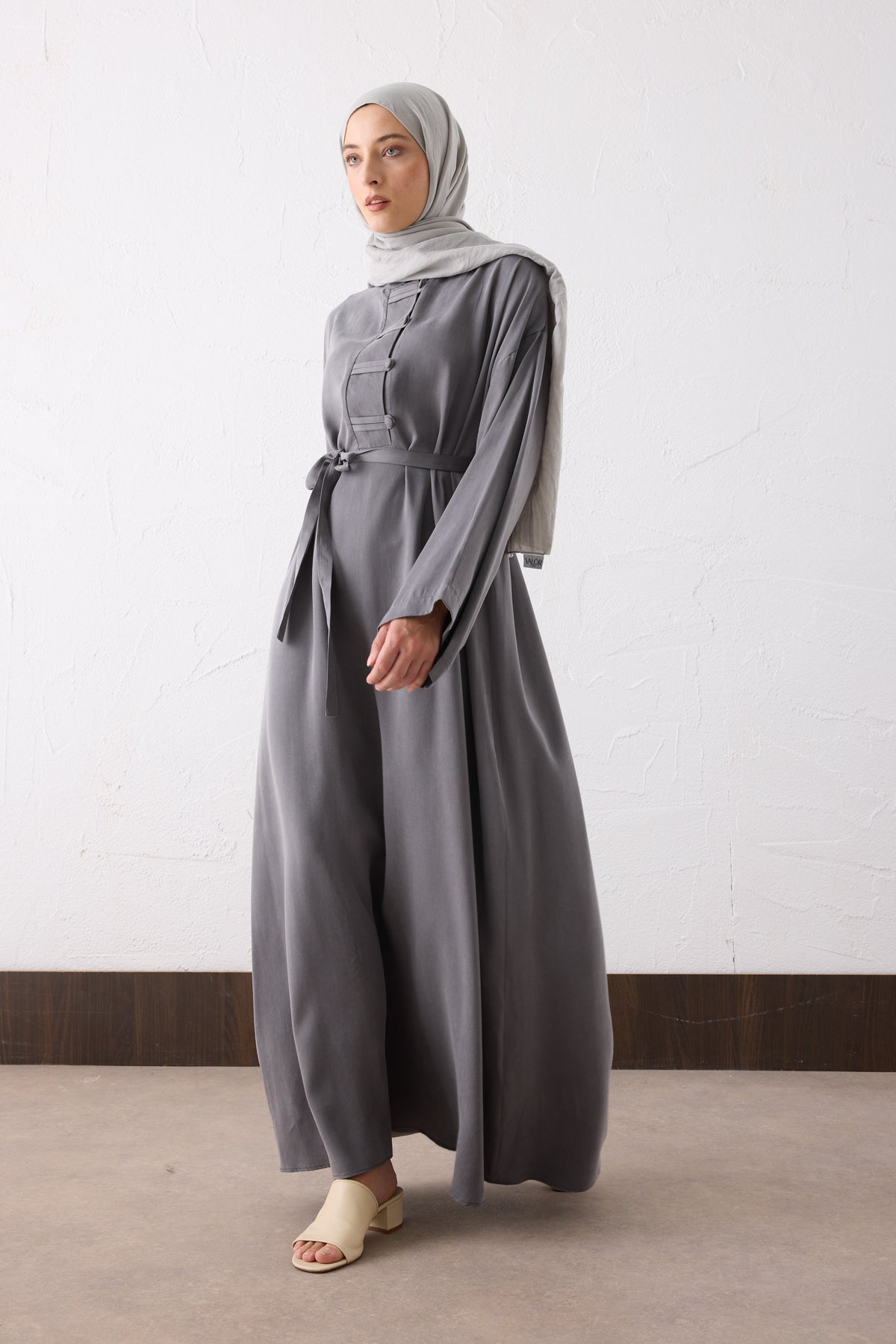 Asia Silk Cupra Maxi Kleid