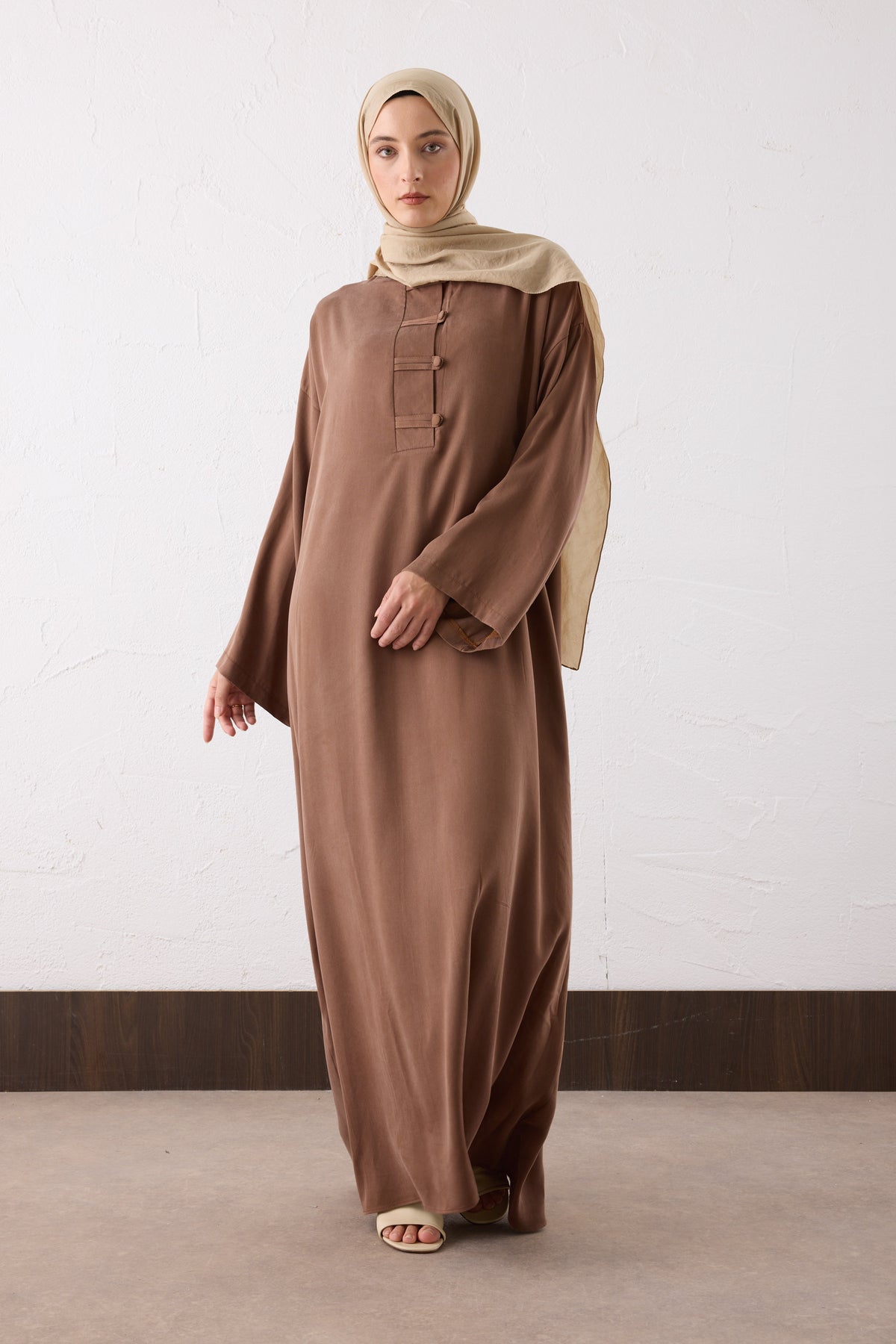 Asia Silk Cupra Maxi Kleid