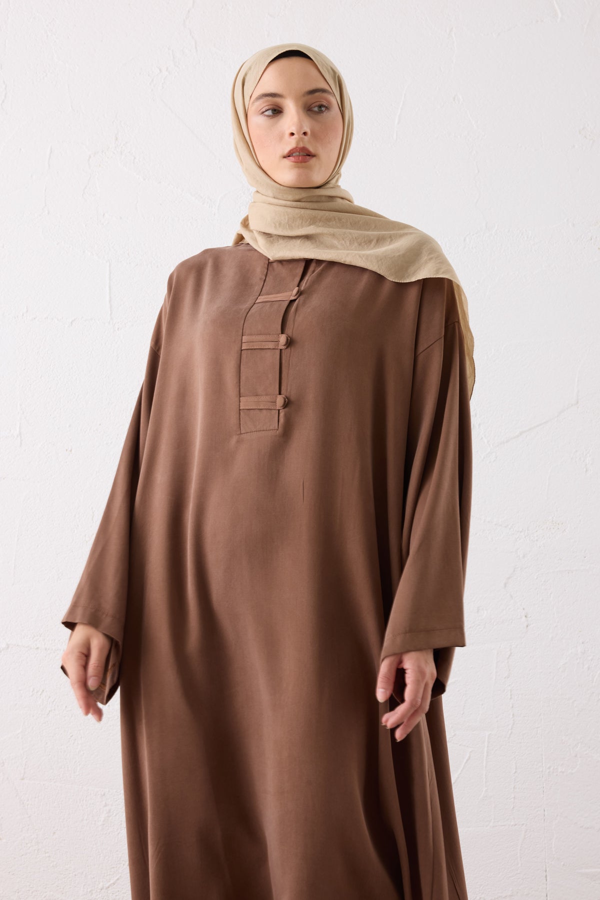 Asia Silk Cupra Maxi Kleid