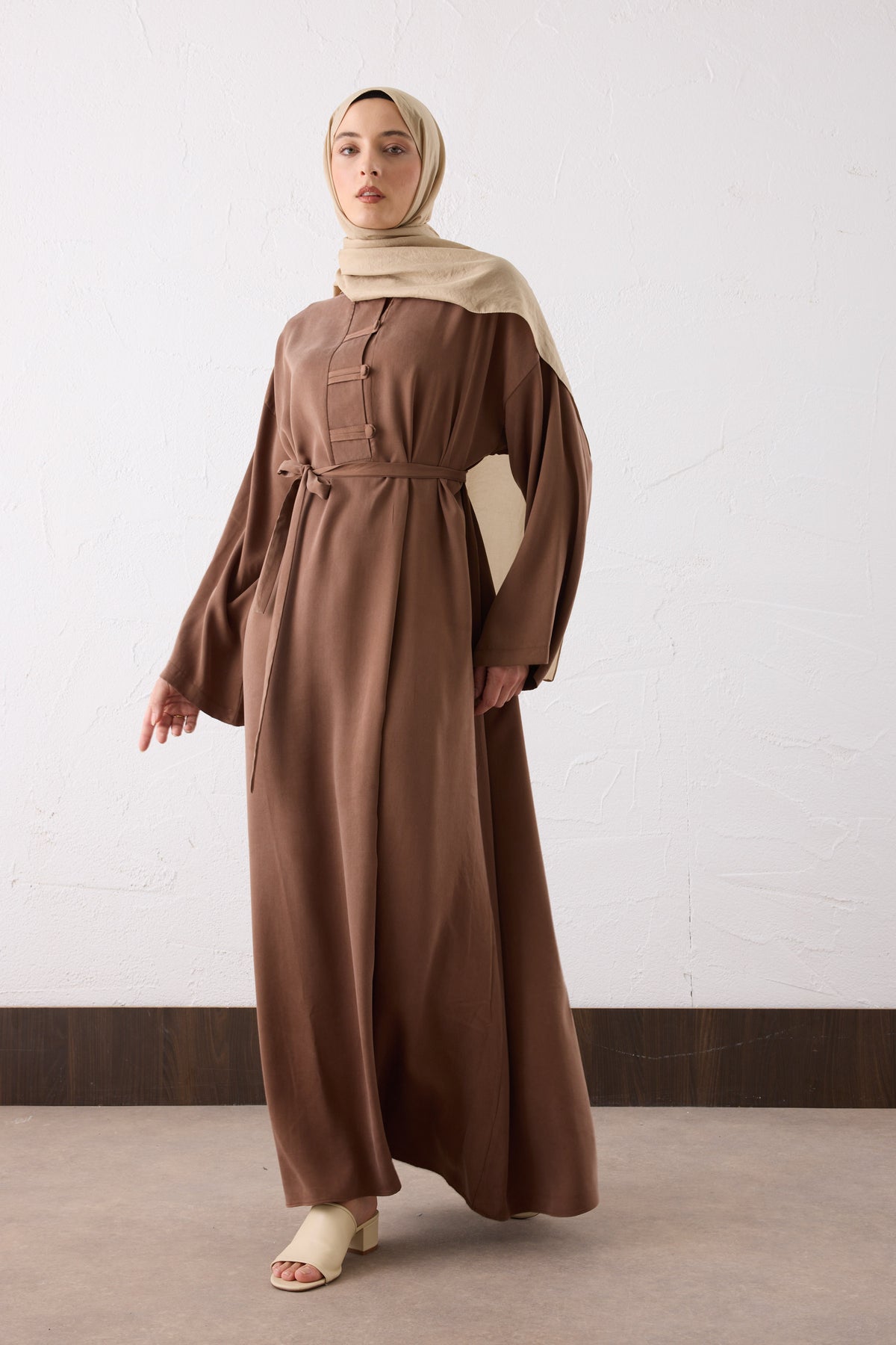 Asia Silk Cupra Maxi Kleid
