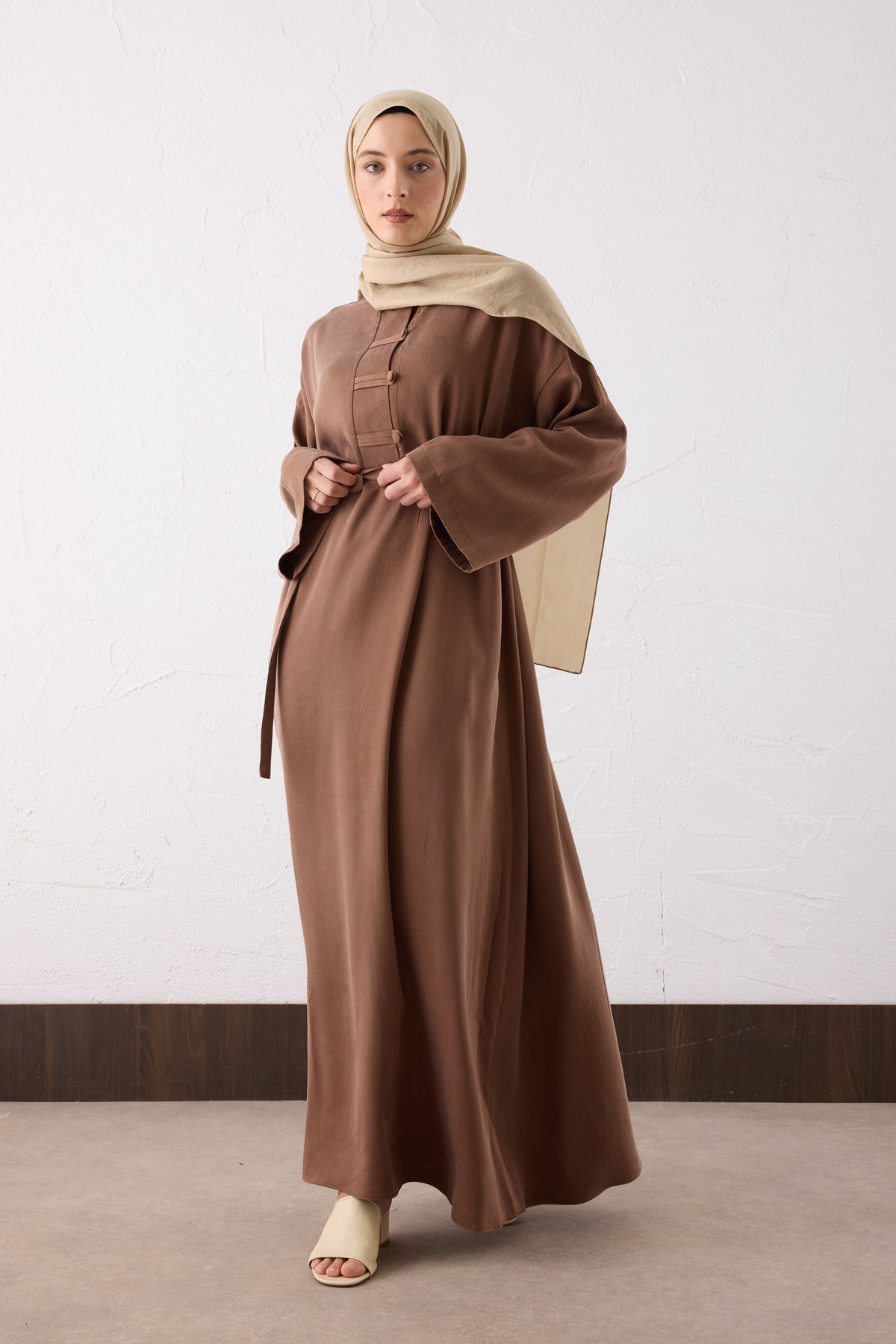 Asia Silk Cupra Maxi Kleid