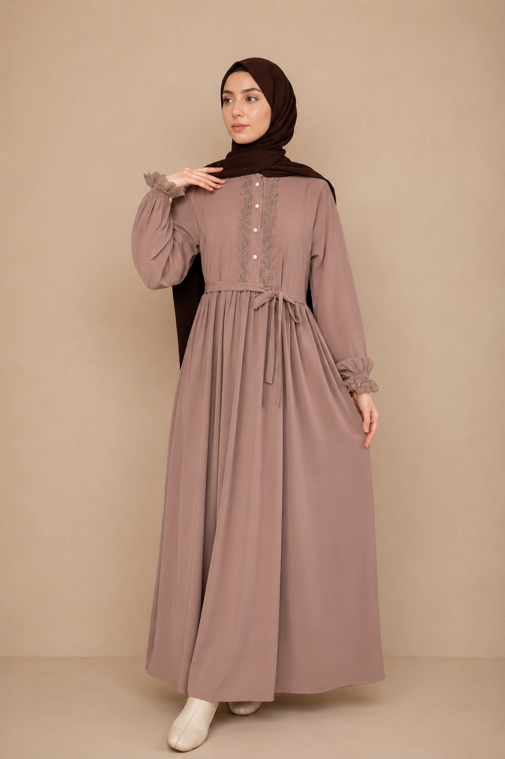 Lace Grace Maxi Kleid