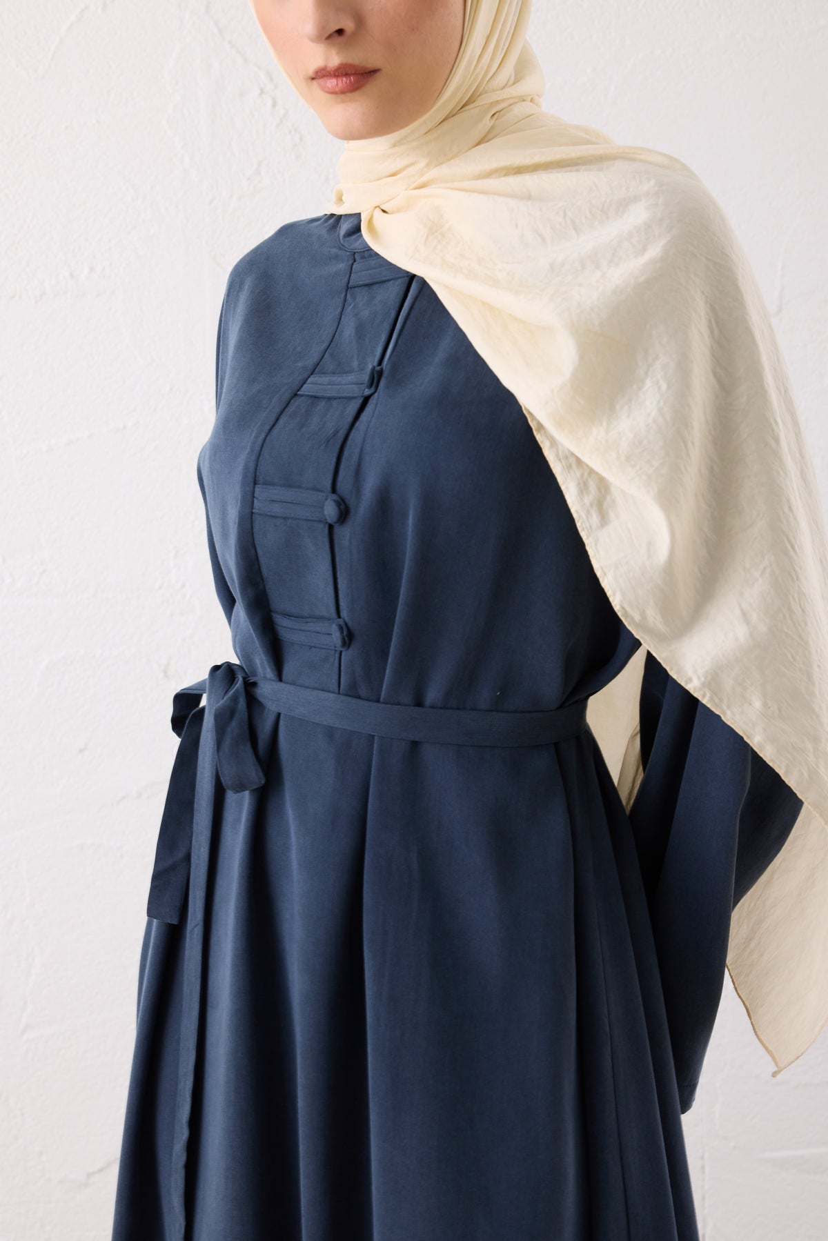 Asia Silk Cupra Maxi Kleid