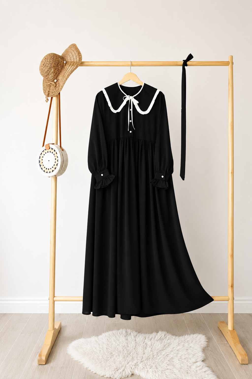Lina Medina Silk Maxi Kleid