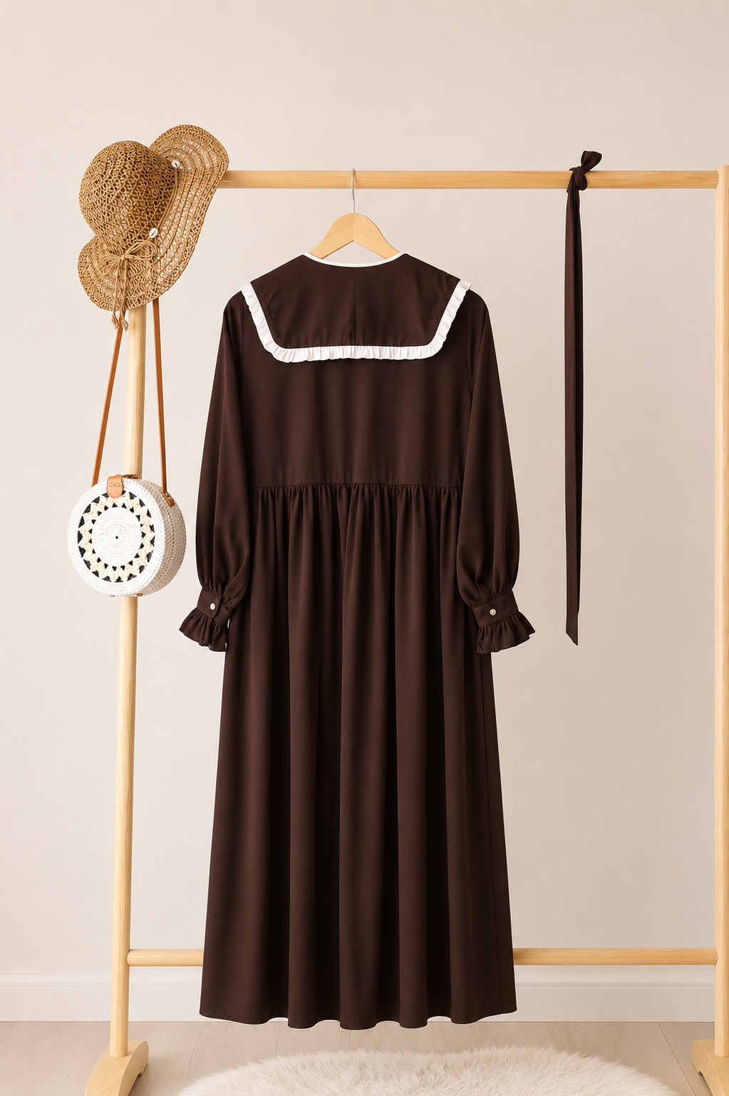 Lina Medina Silk Maxi Kleid