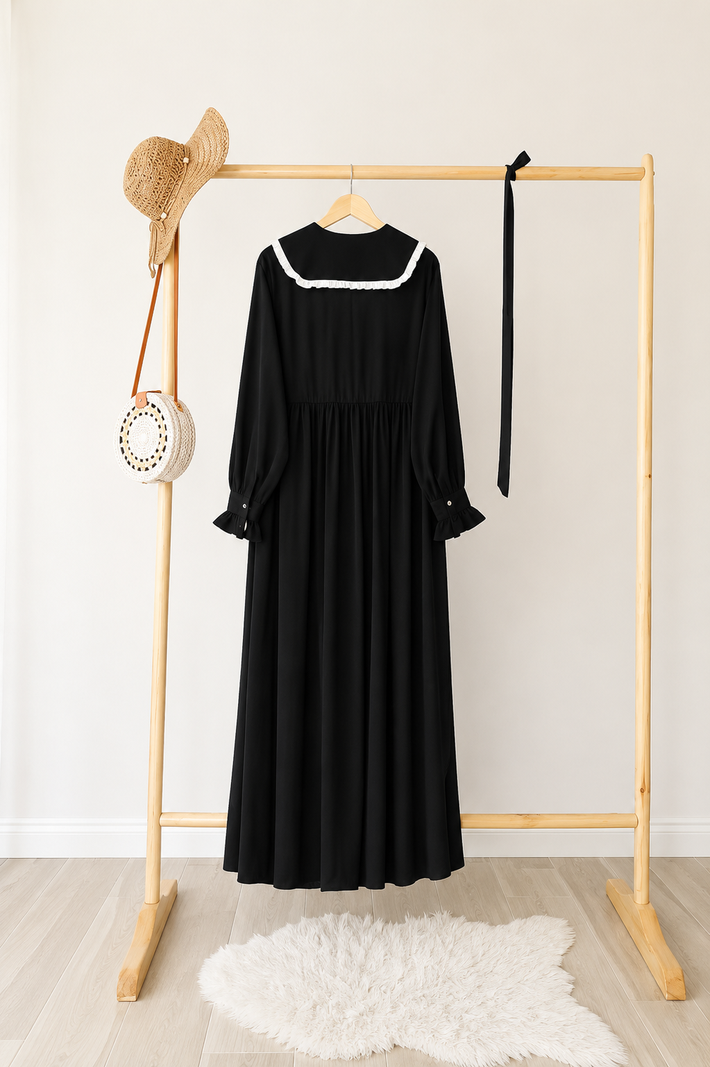 Lina Medina Silk Maxi Kleid