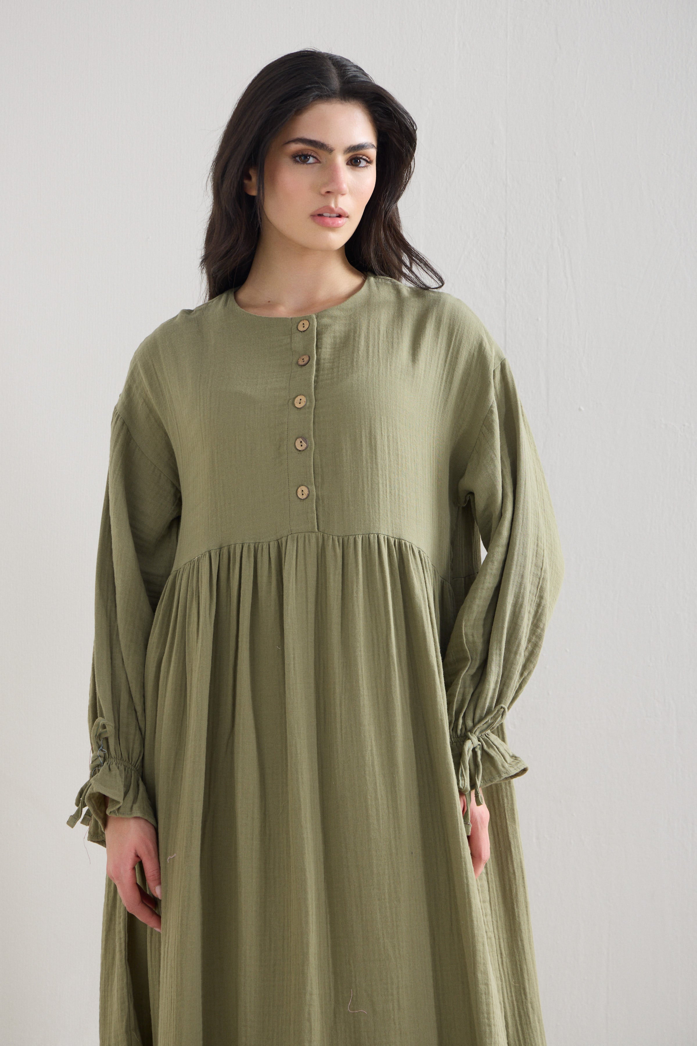 Muslin Boho Maxi Dress