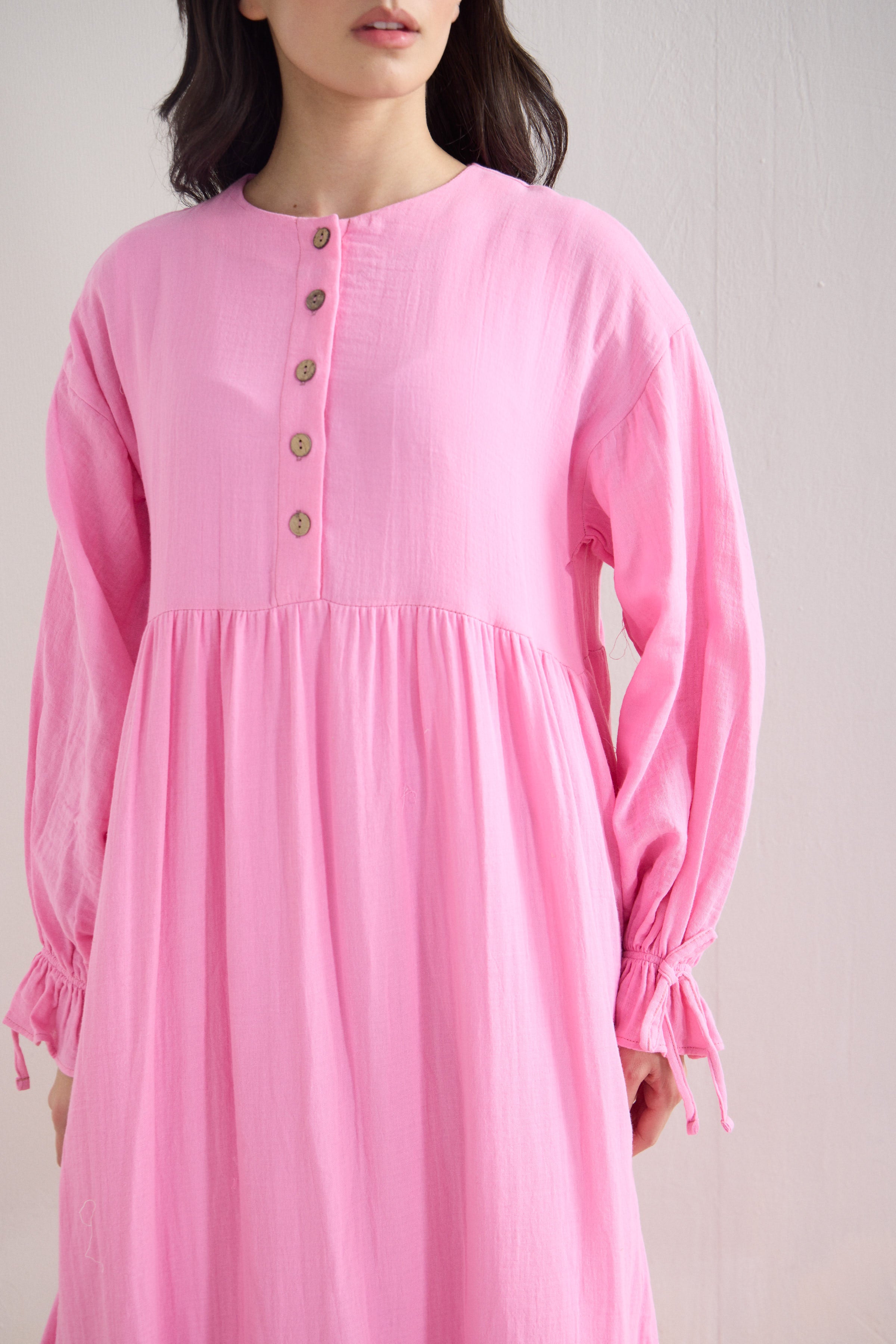 Muslin Boho Maxi Dress