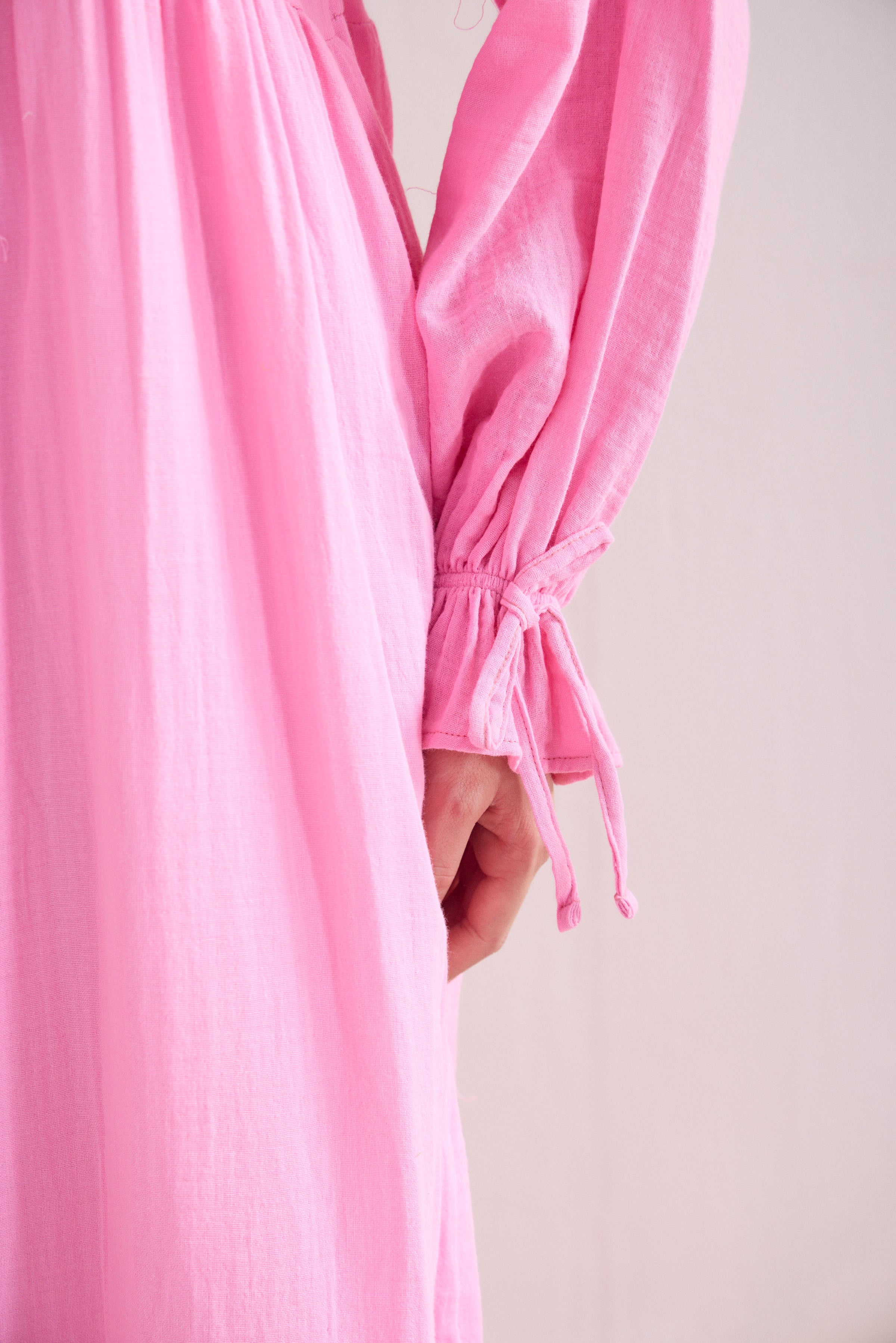 Muslin Boho Maxi Dress