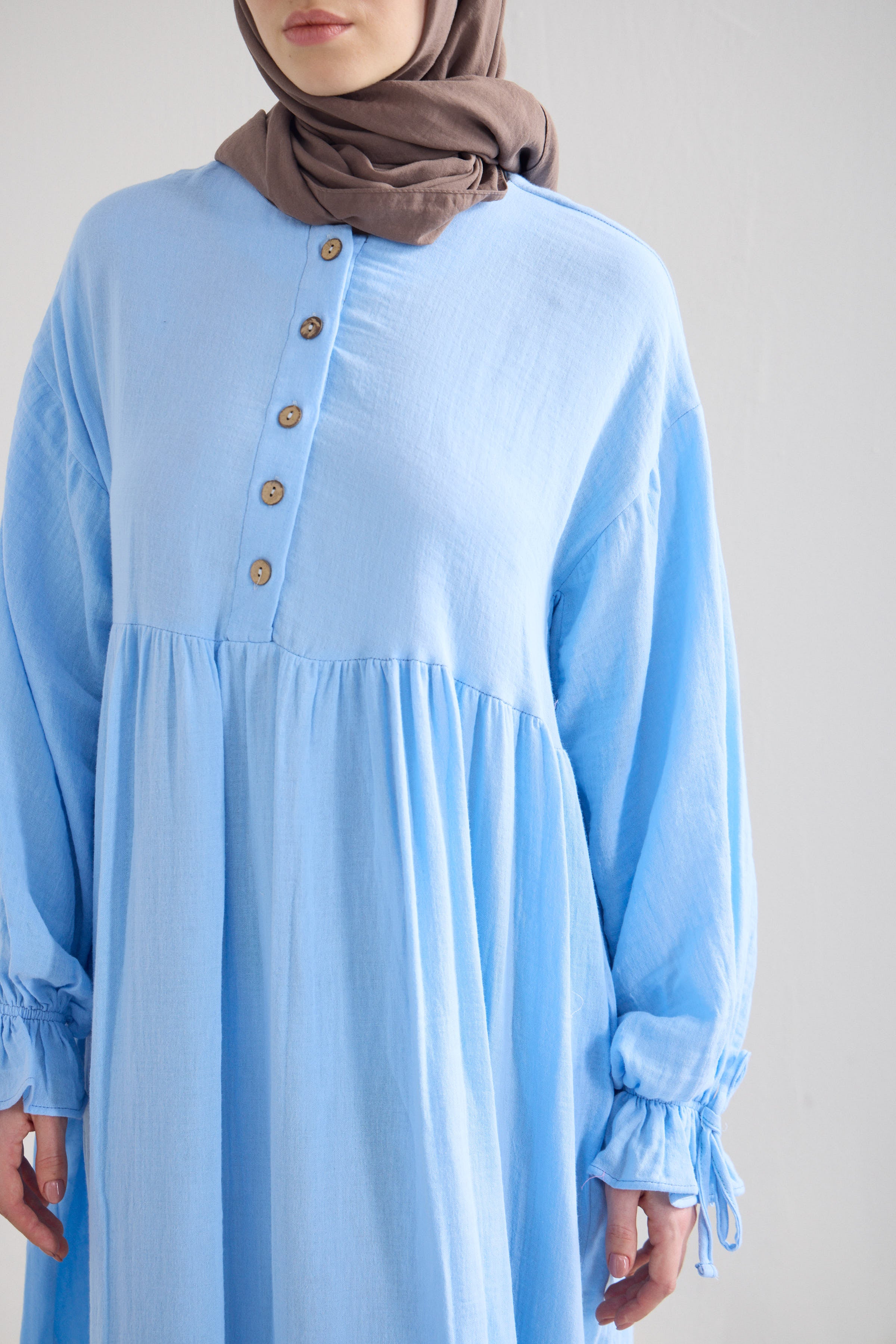 Muslin Boho Maxi Dress