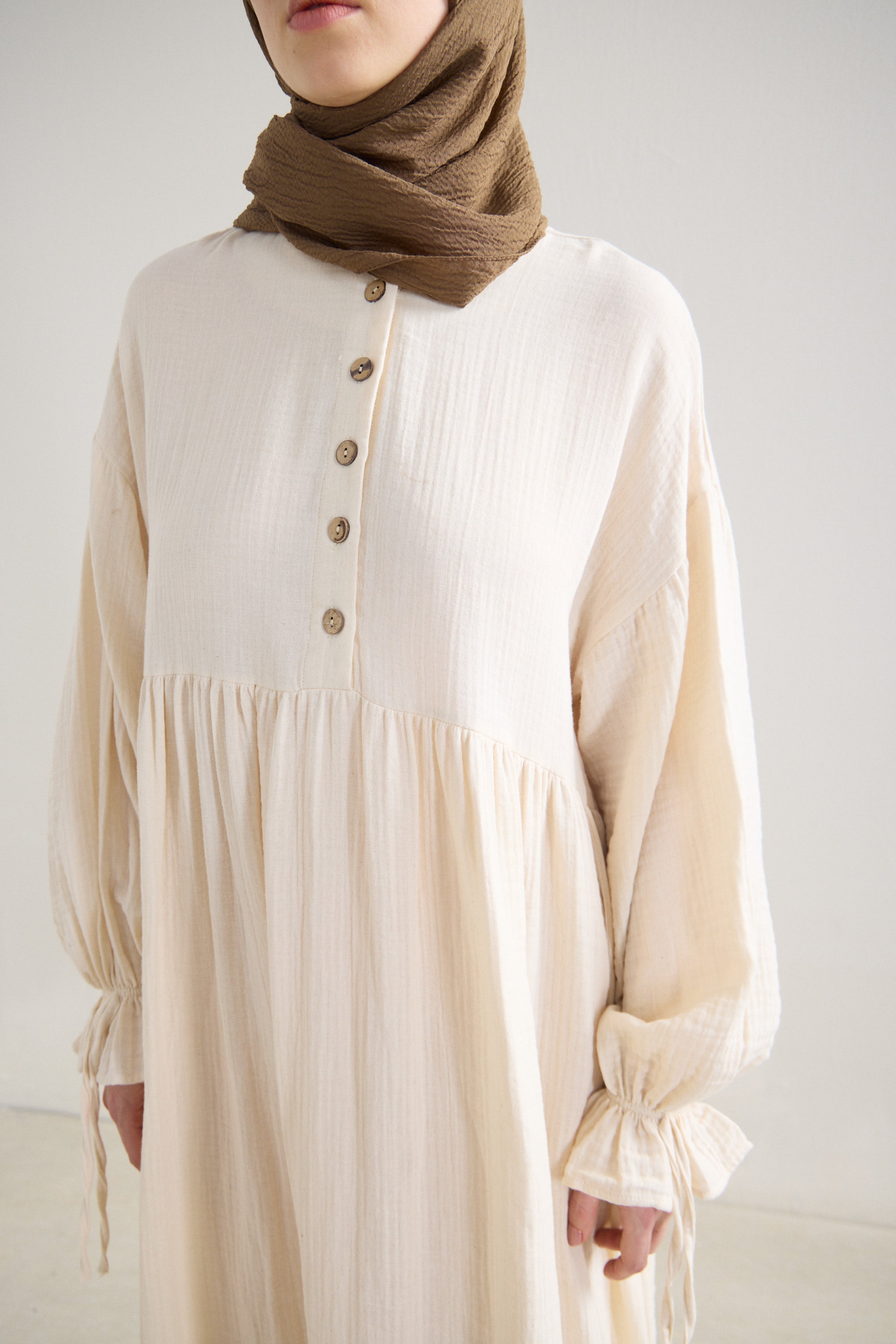 Muslin Boho Maxi Dress