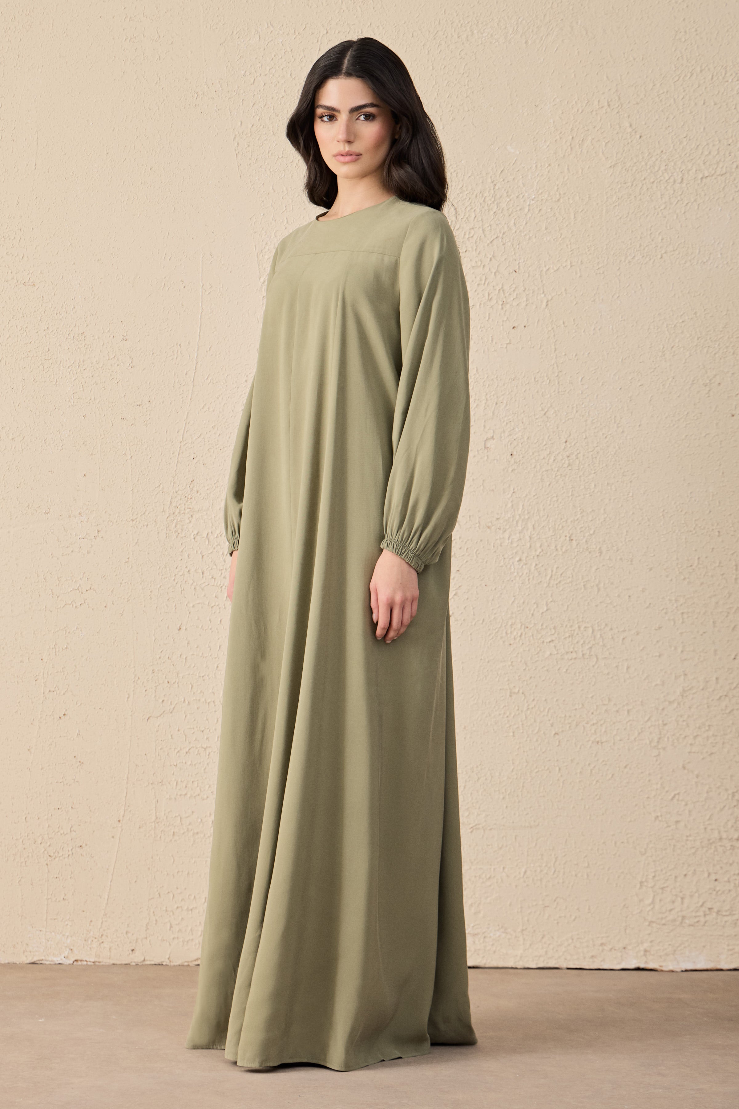 Pure Flow Lyocell Maxi Dress