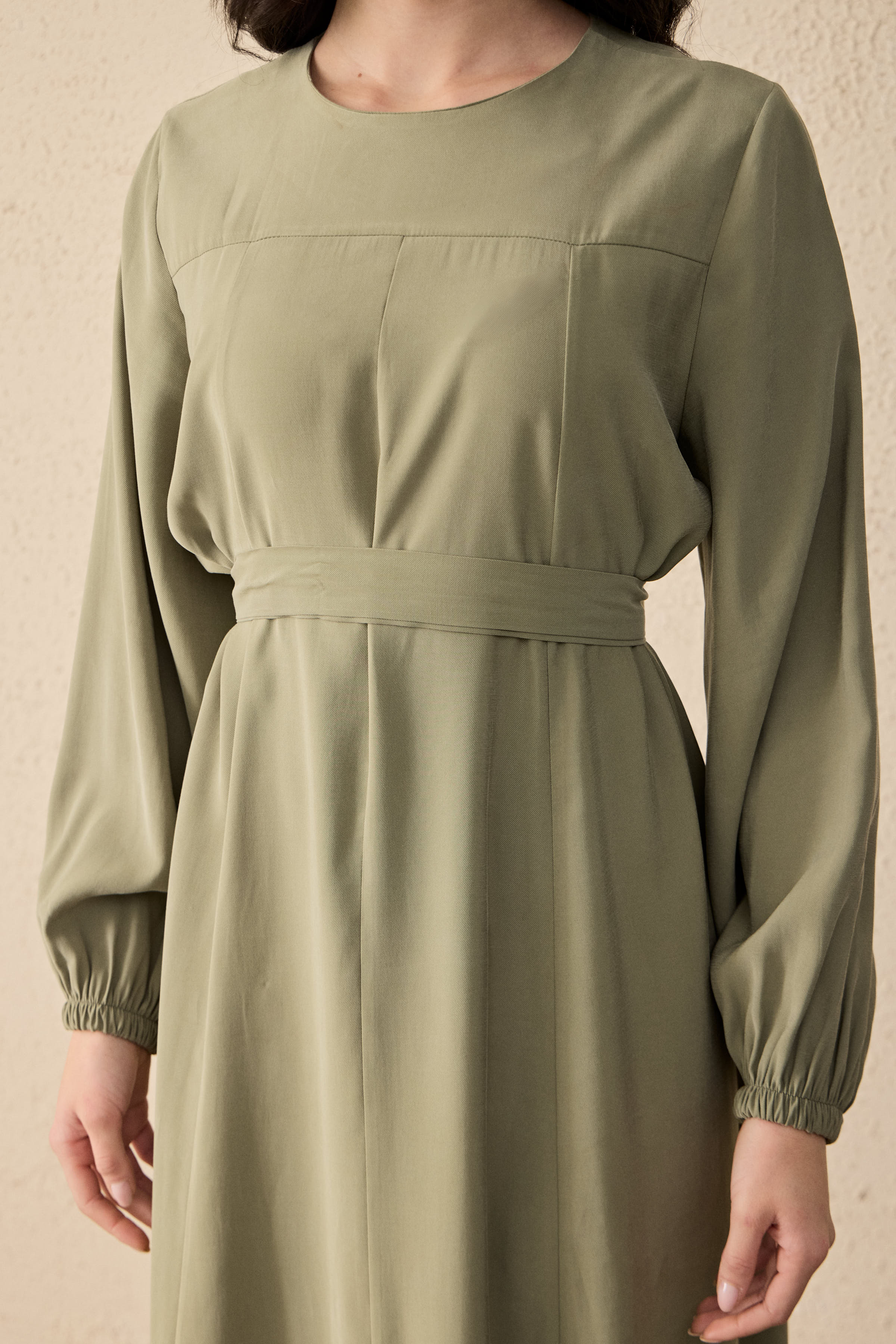Pure Flow Lyocell Maxi Kleid
