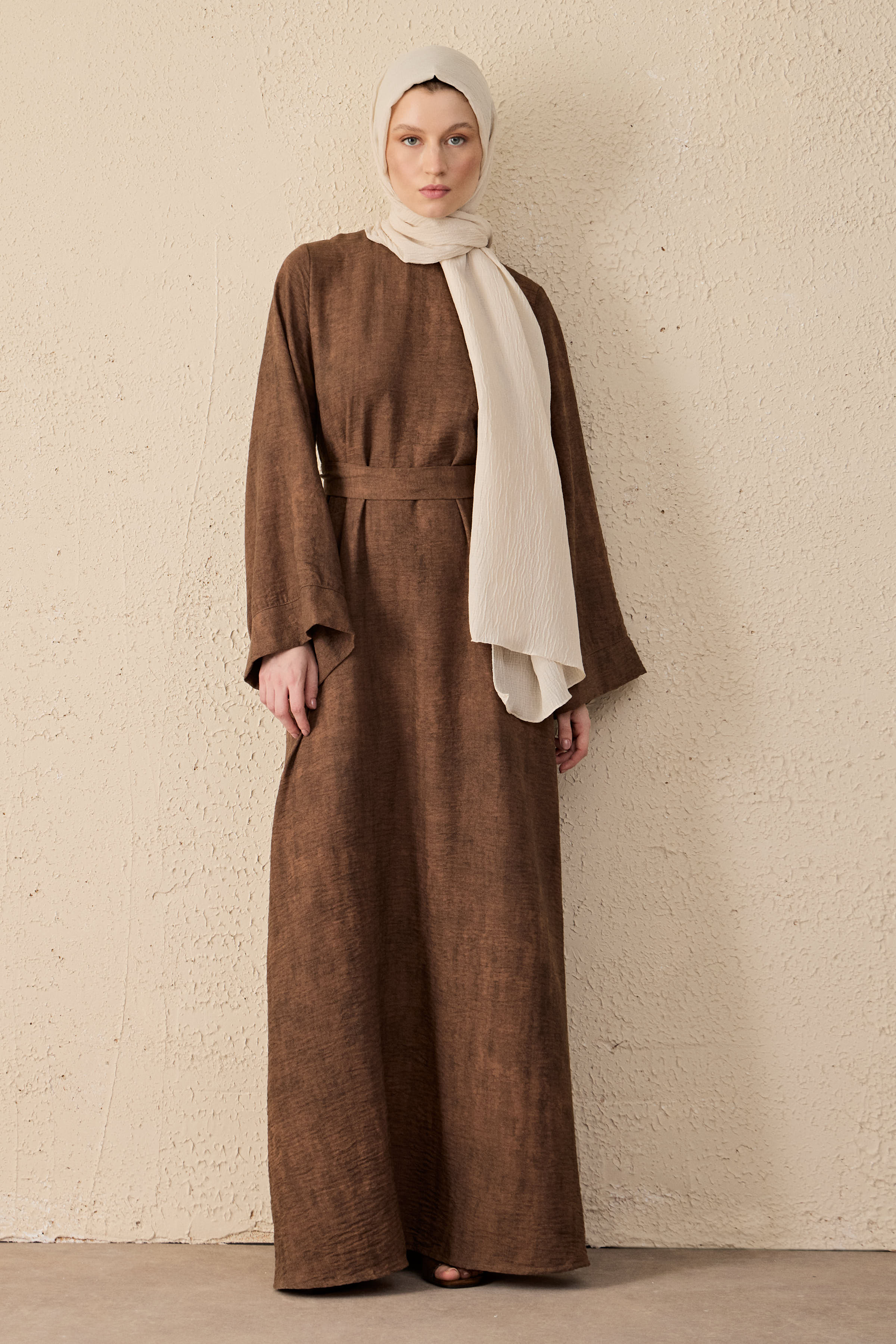Sahara Hand Dyed Linen Kleid