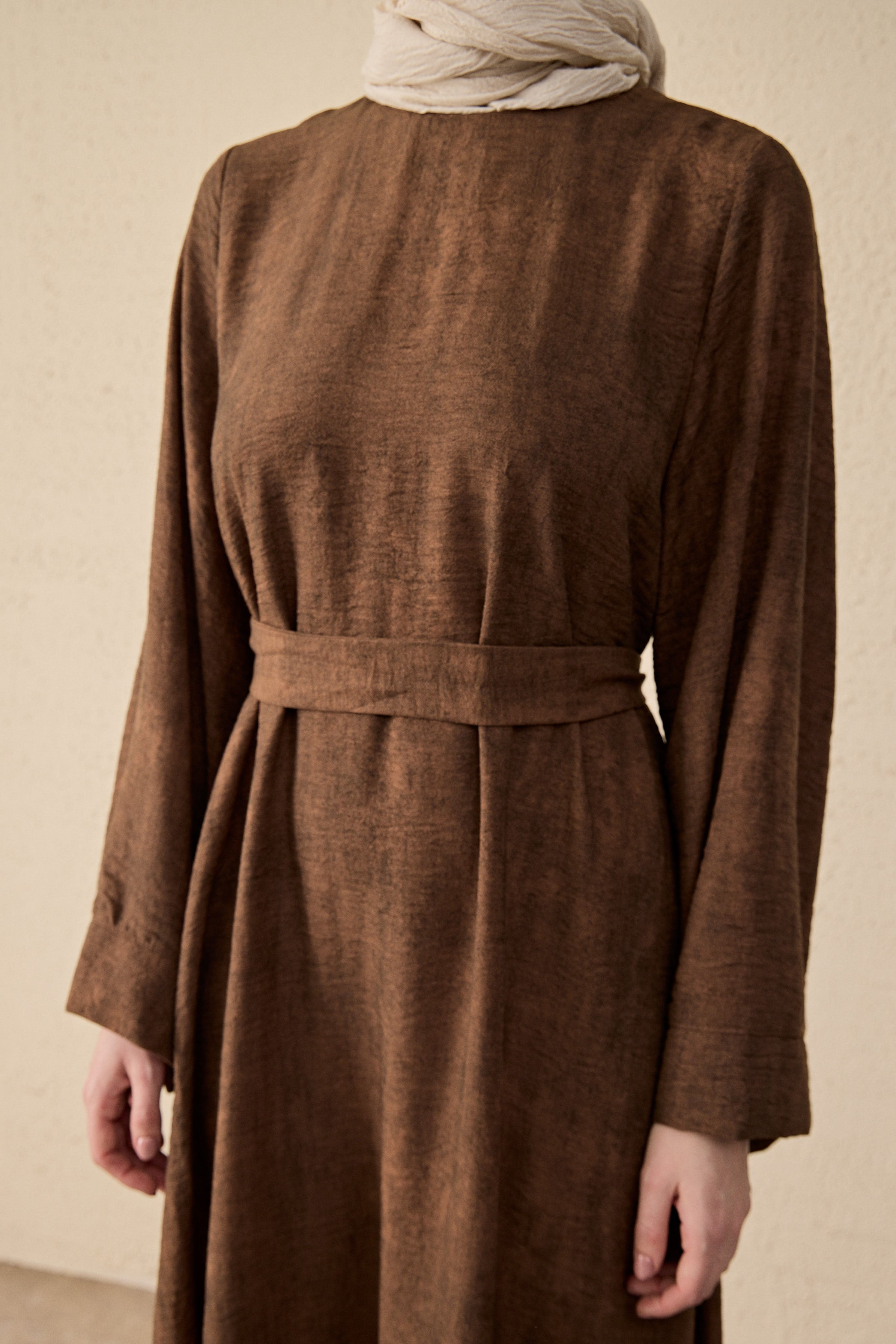Sahara Hand Dyed Linen Kleid