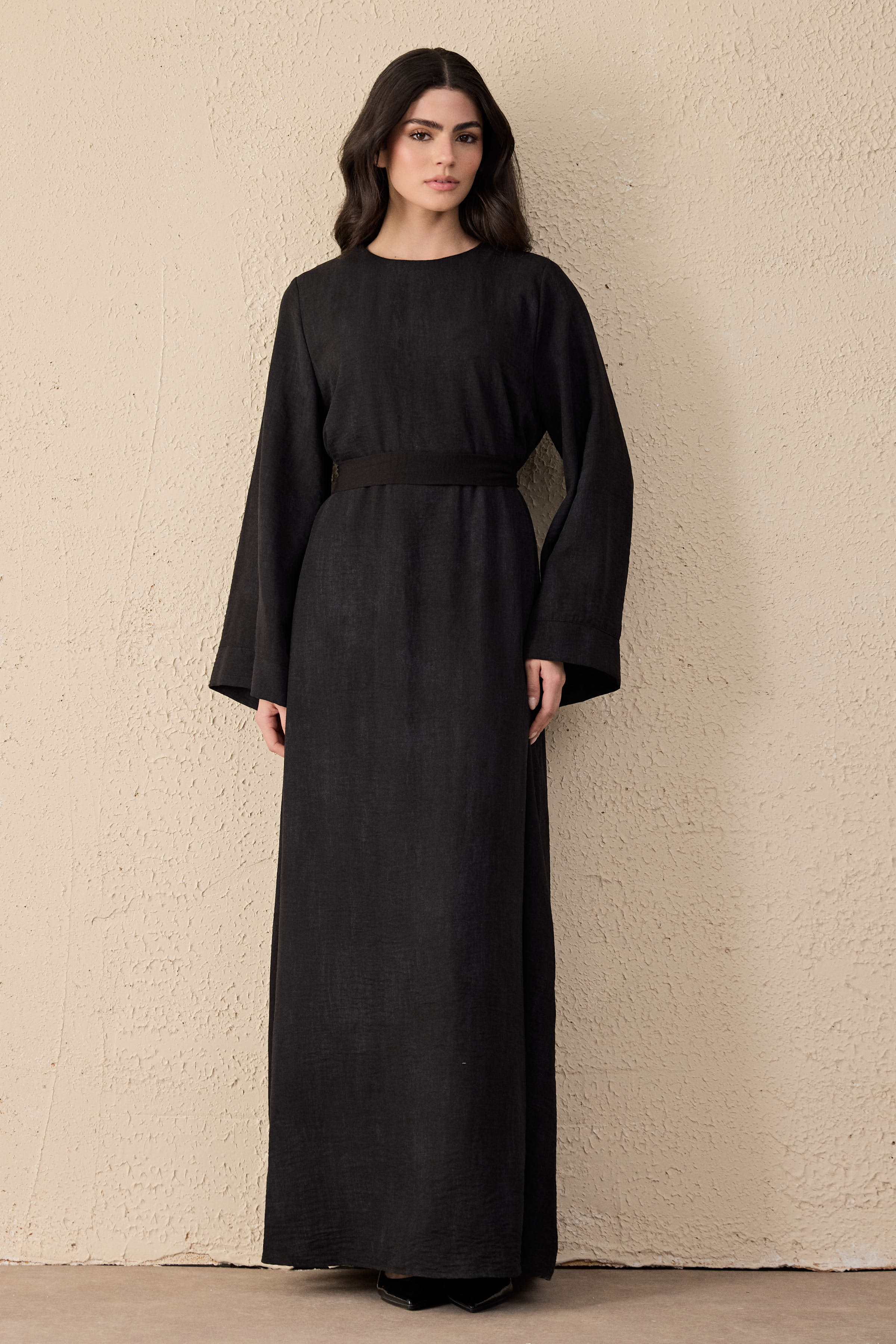 Sahara Hand Dyed Linen Kleid