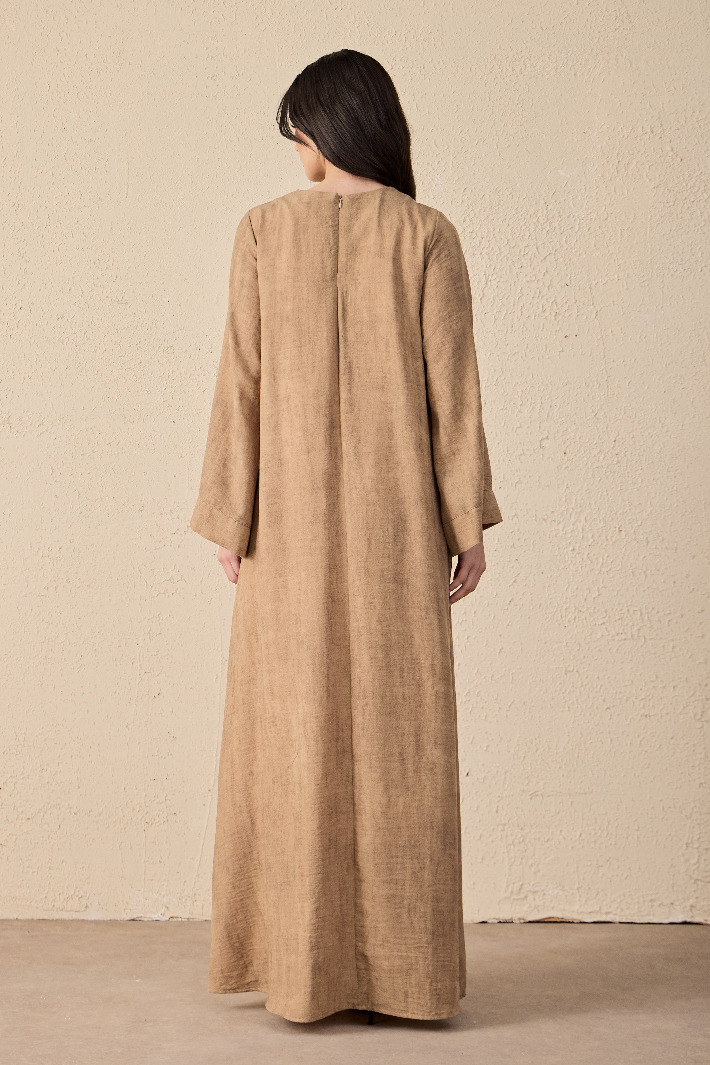Sahara Hand Dyed Linen Kleid