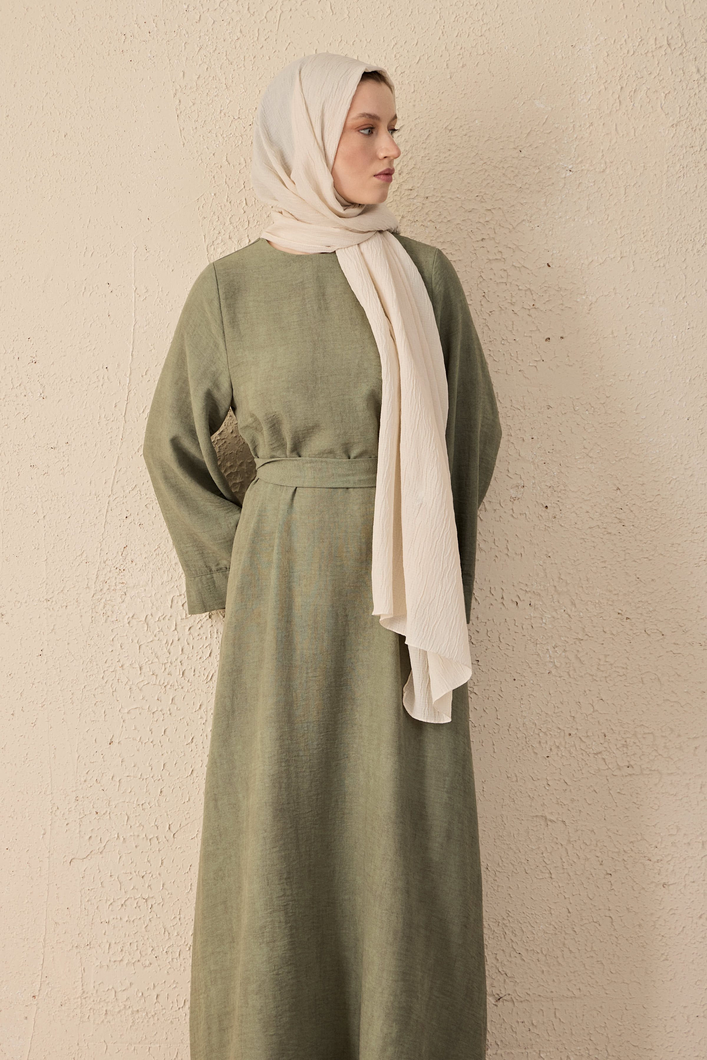Sahara Hand Dyed Linen Kleid