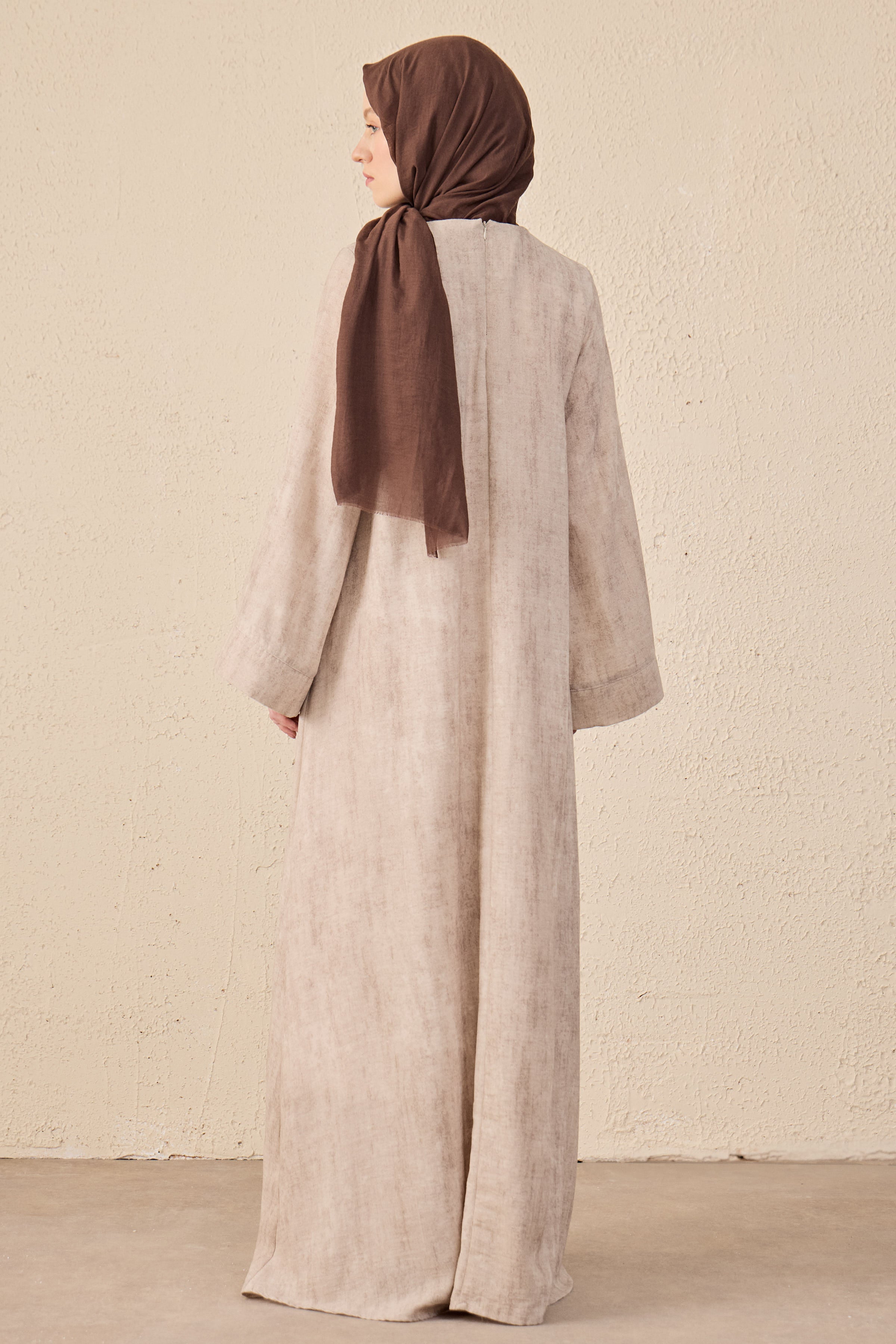 Sahara Hand Dyed Linen Kleid