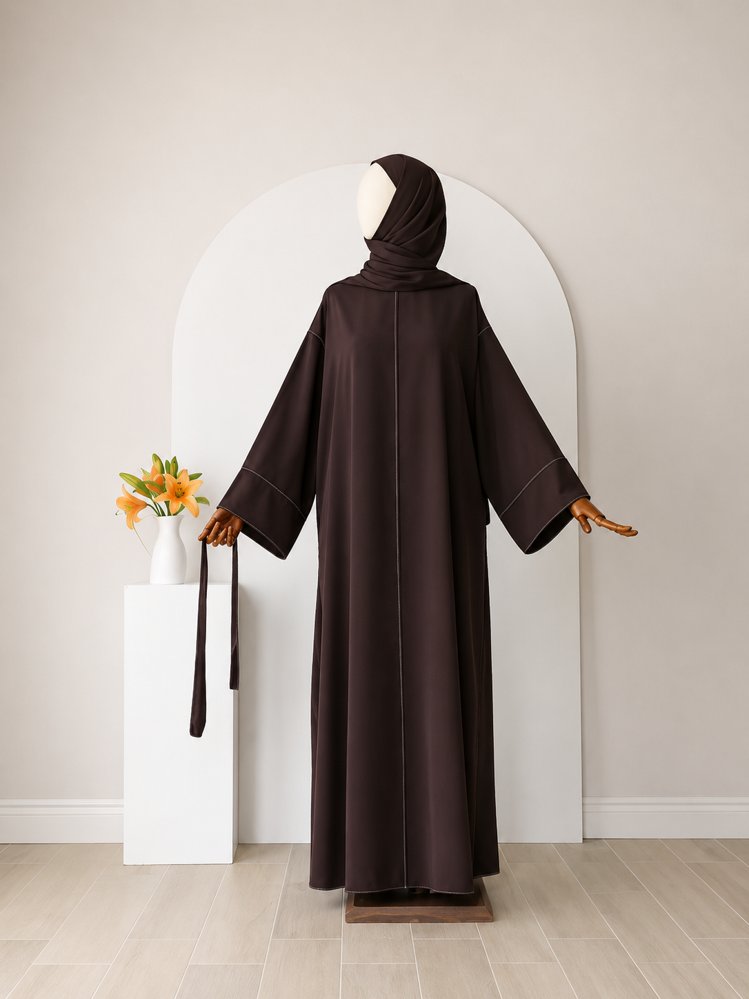 Sena Abaya mit Schal