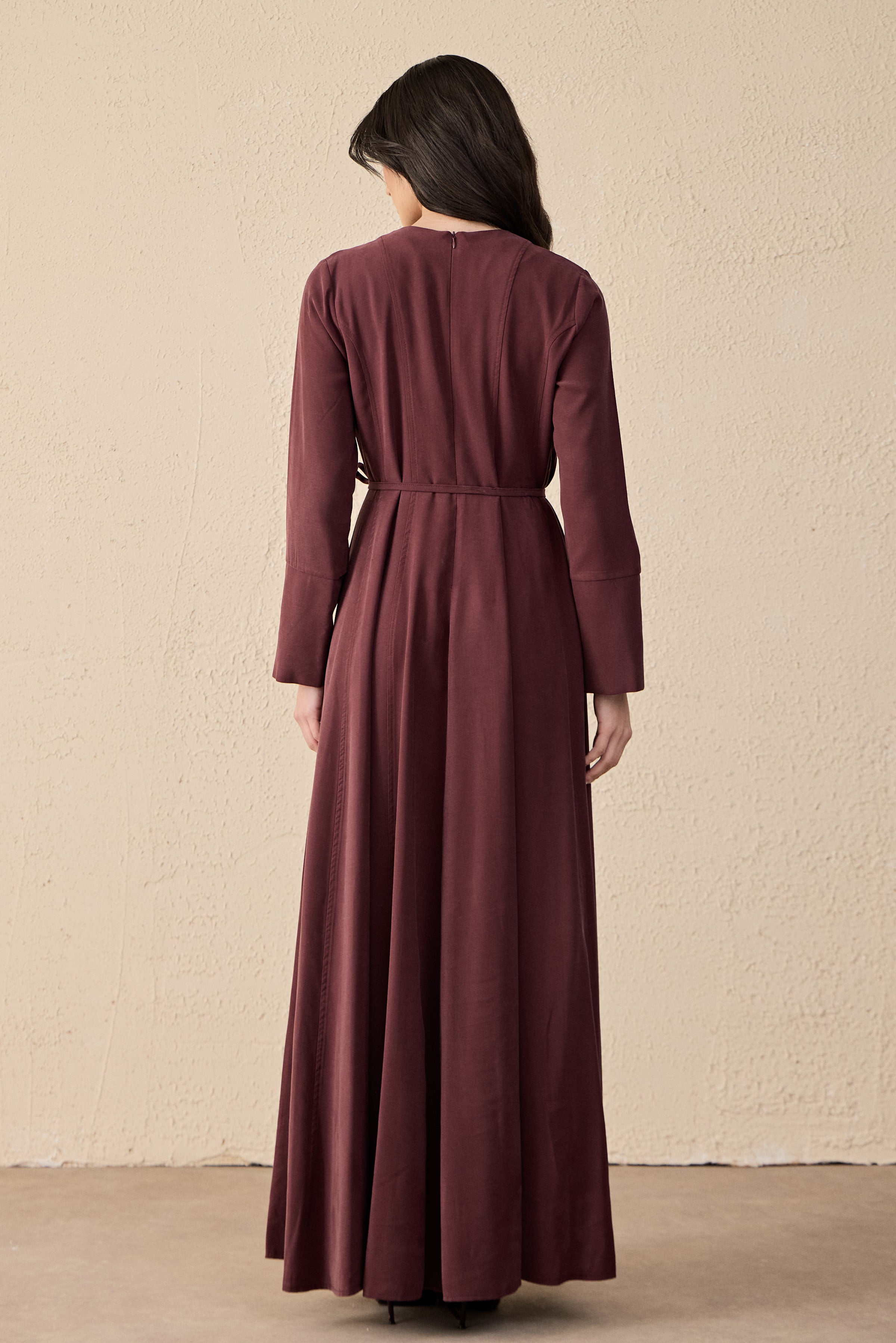 Silent Flow Lyocell Maxi Dress