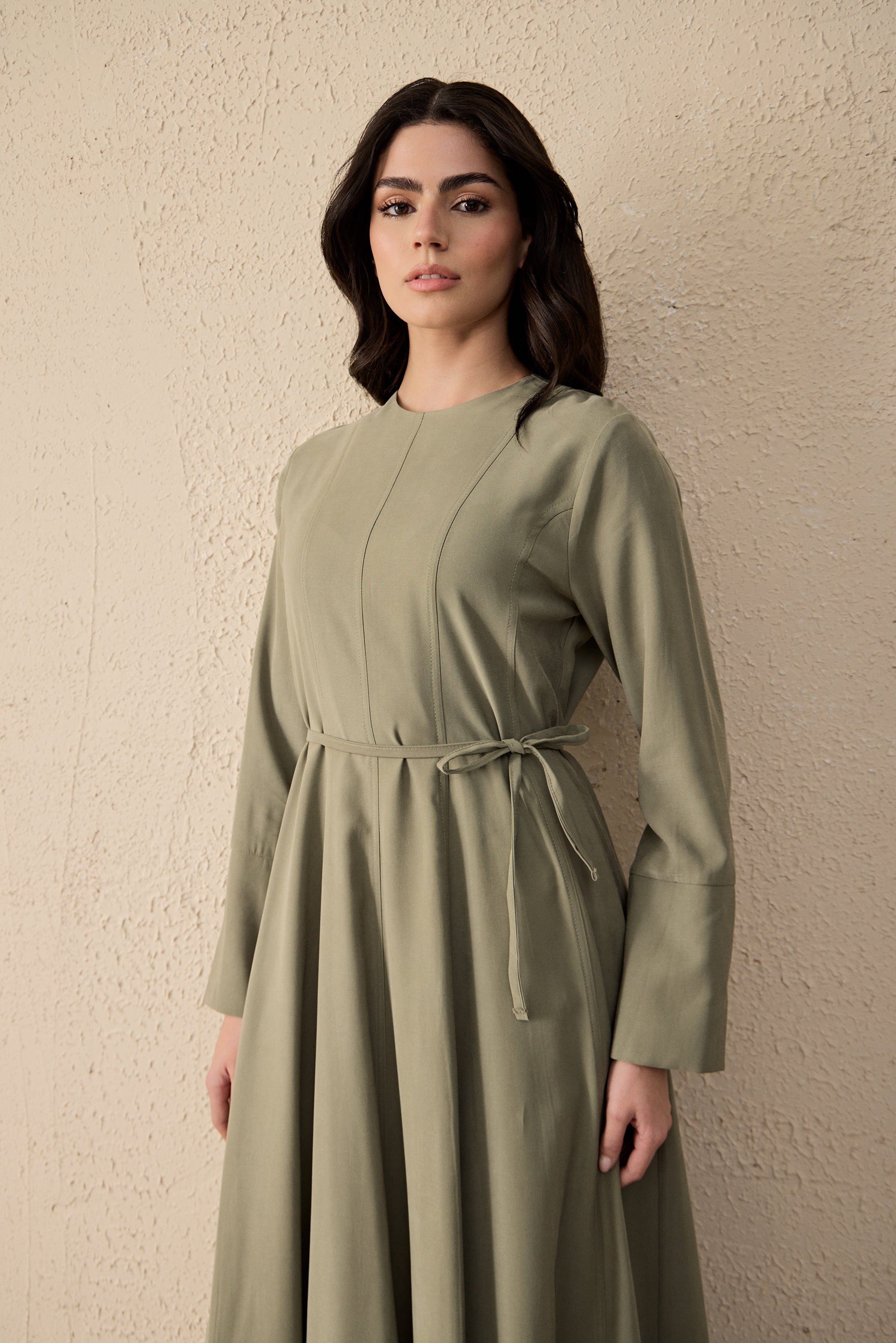 Silent Flow Lyocell Maxi Dress