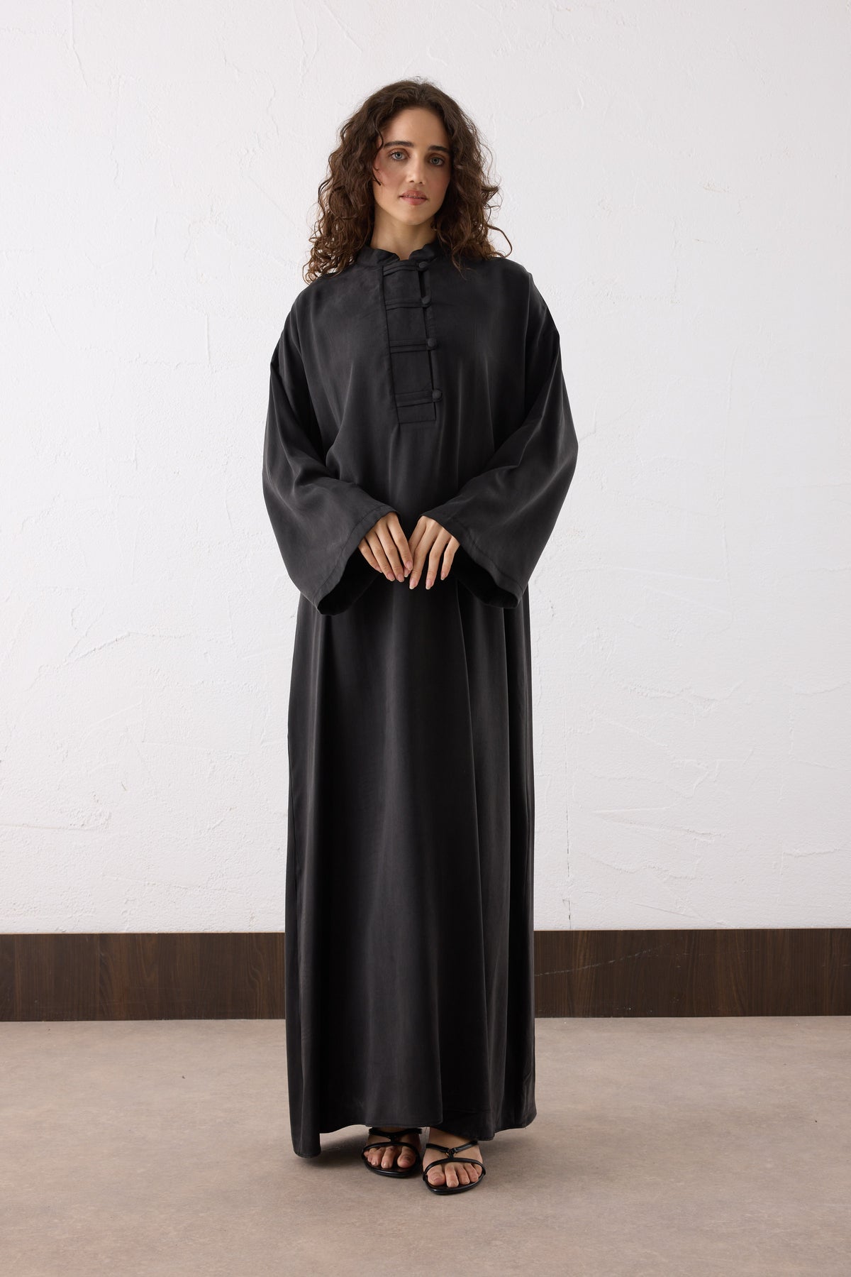 Asia Silk Cupra Maxi Kleid