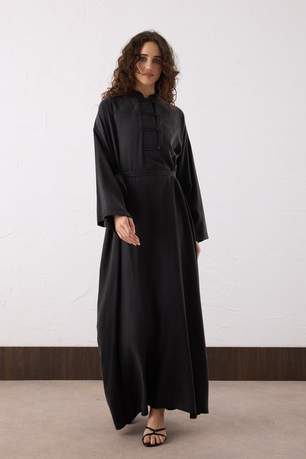 Asia Silk Cupra Maxi Kleid