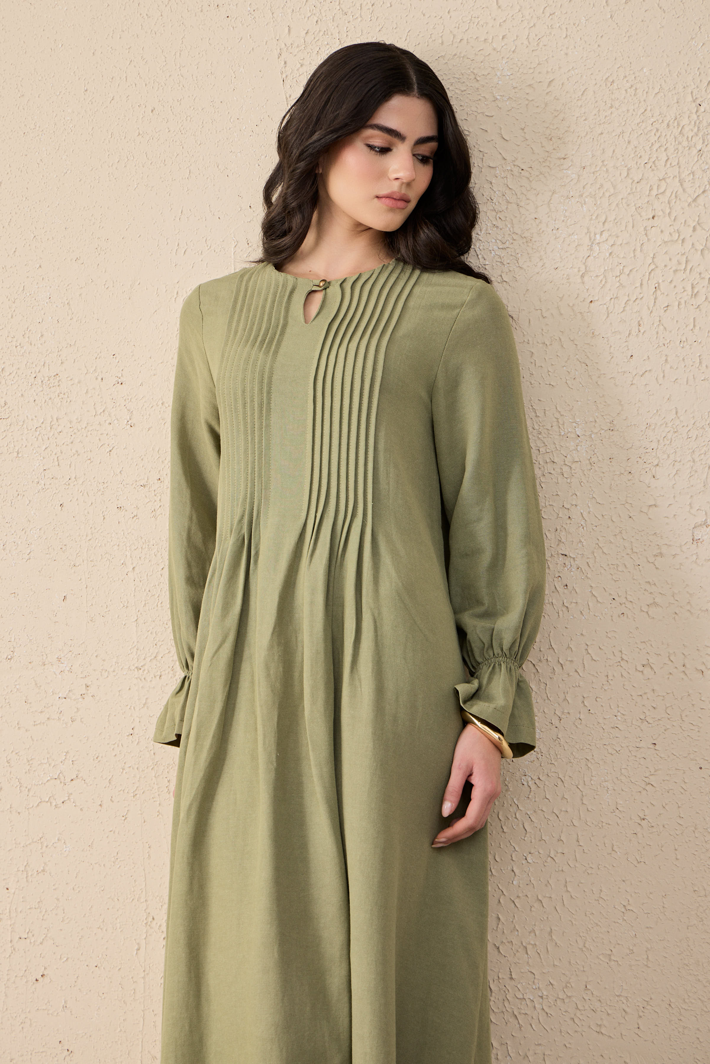 Terra Linen Maxi Dress