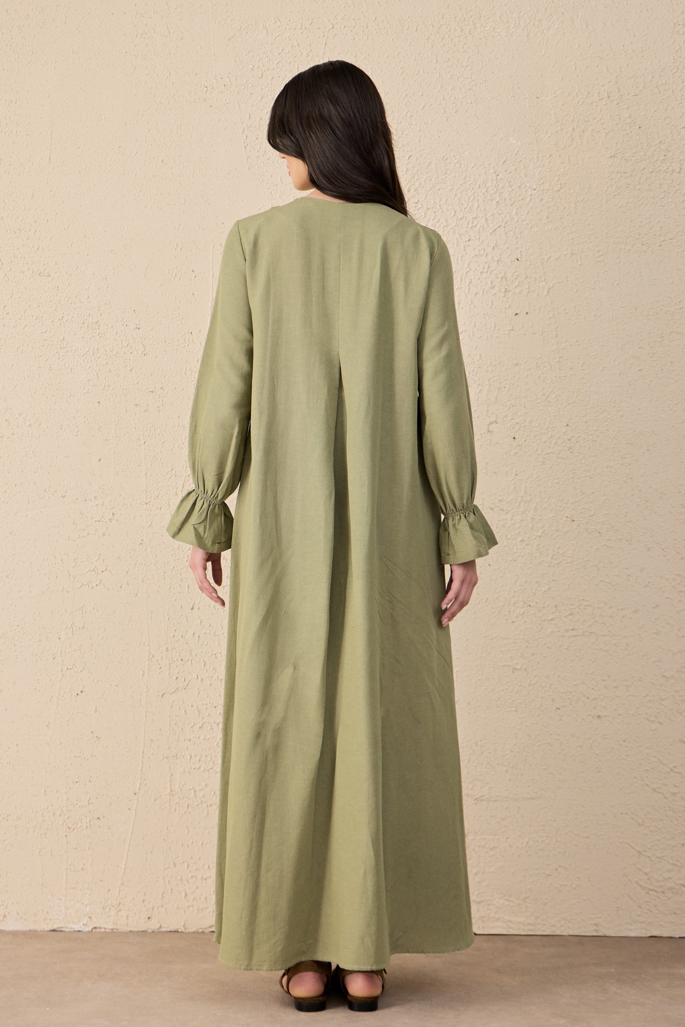 Terra Linen Maxi Dress