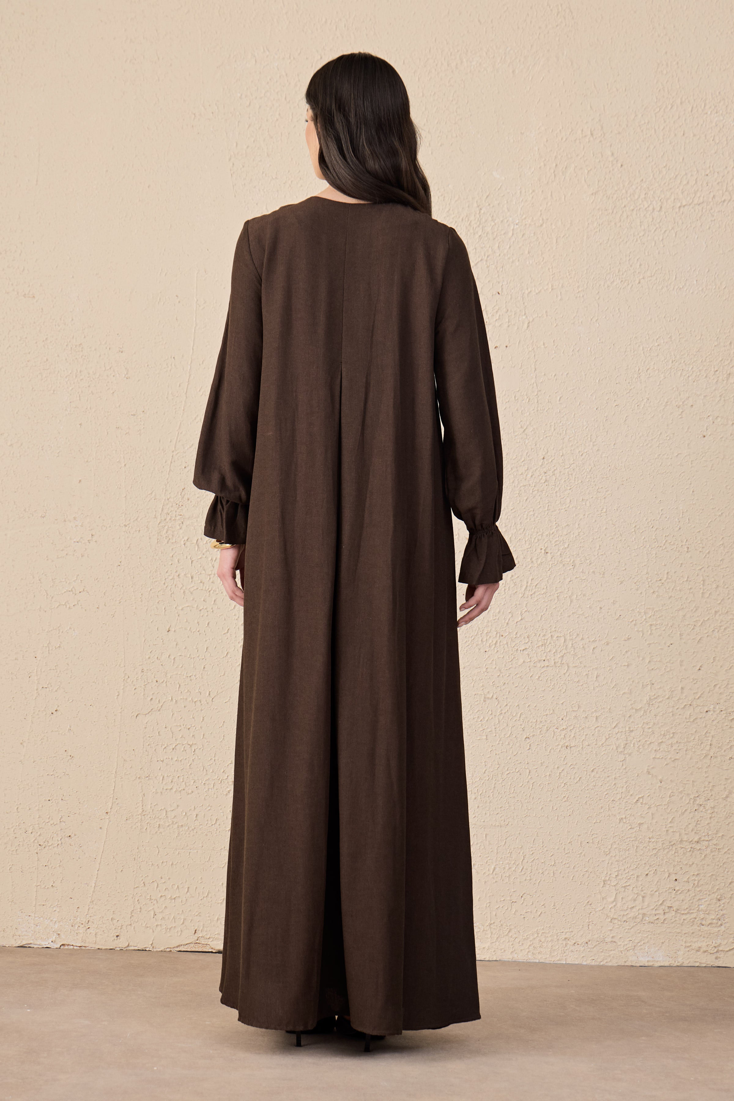 Terra Linen Maxi Dress
