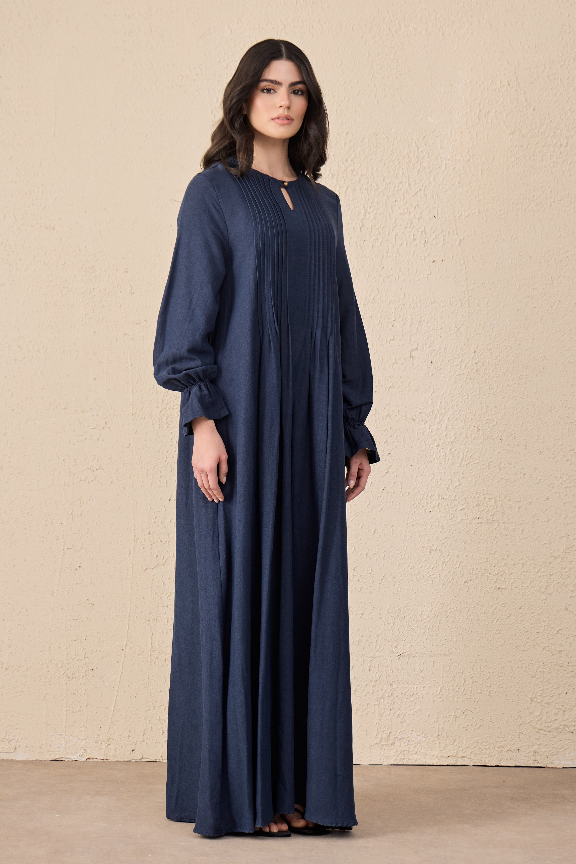 Terra Linen Maxi Dress