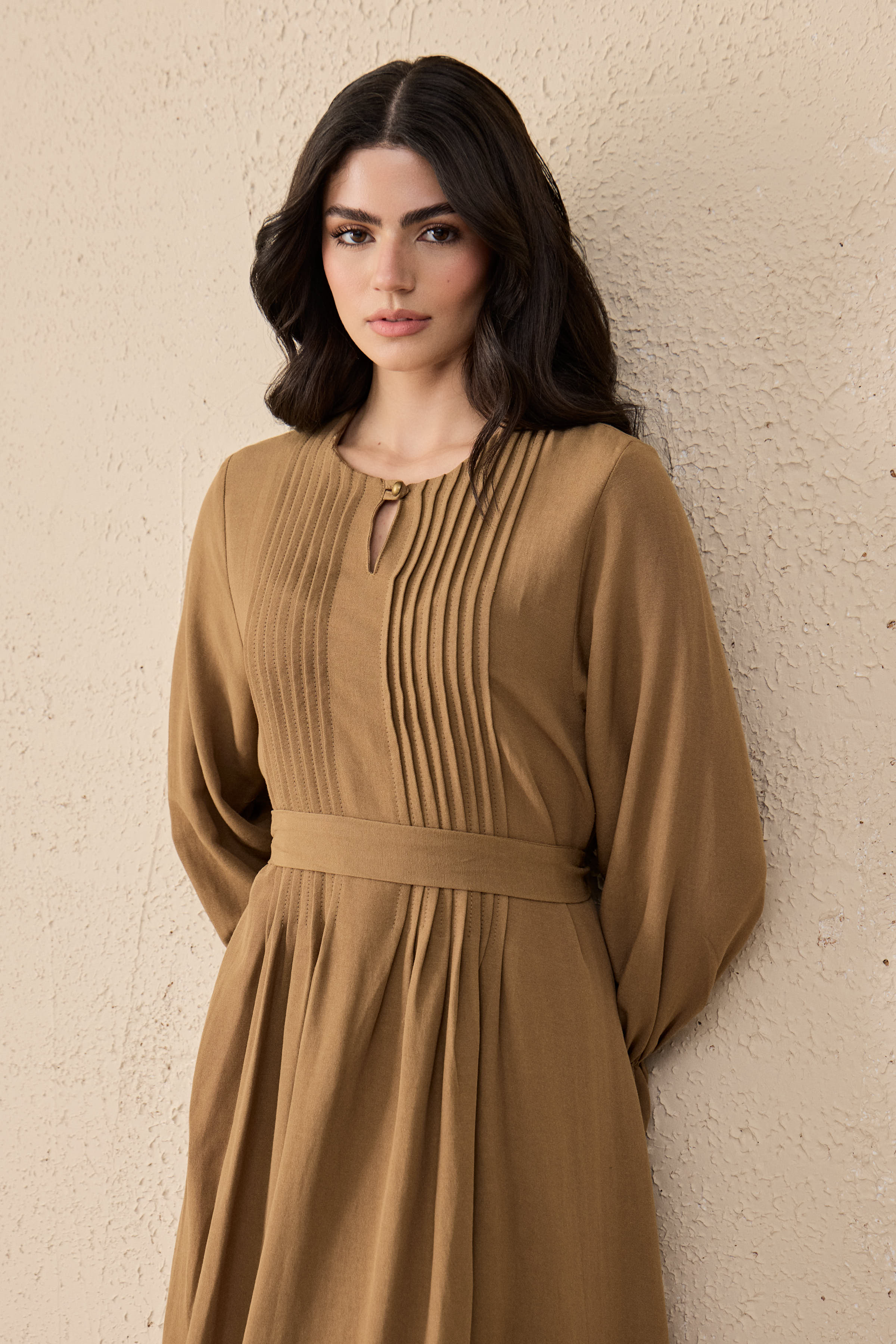 Terra Linen Maxi Dress