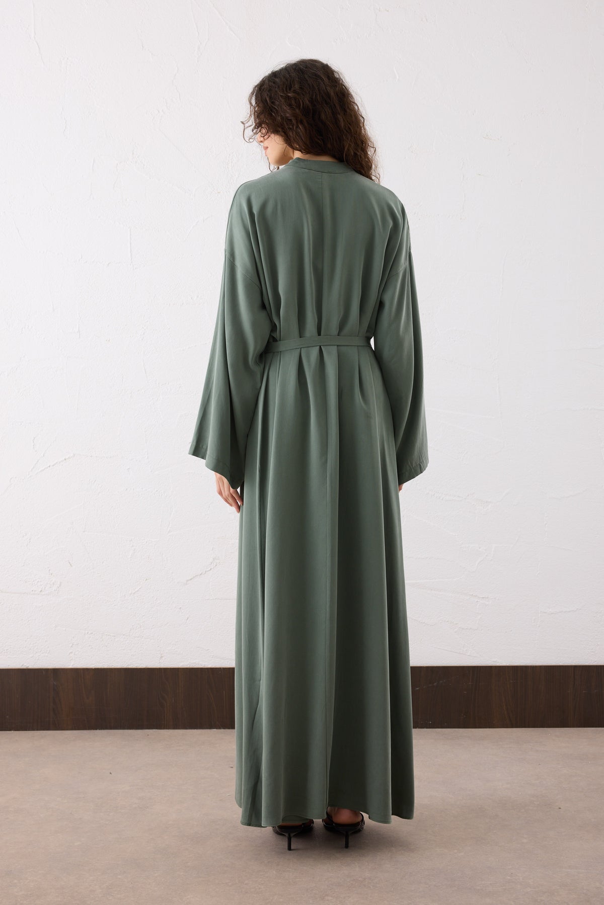 Asia Silk Cupra Maxi Kleid