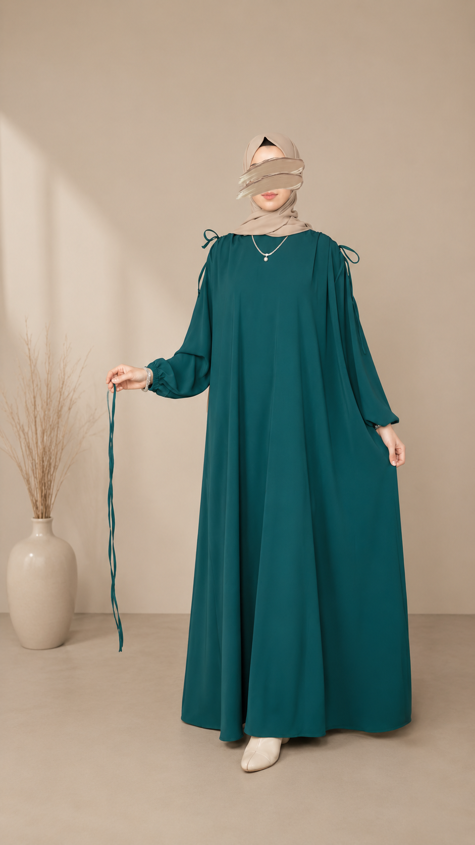 Safiya Medina Silk Abaya