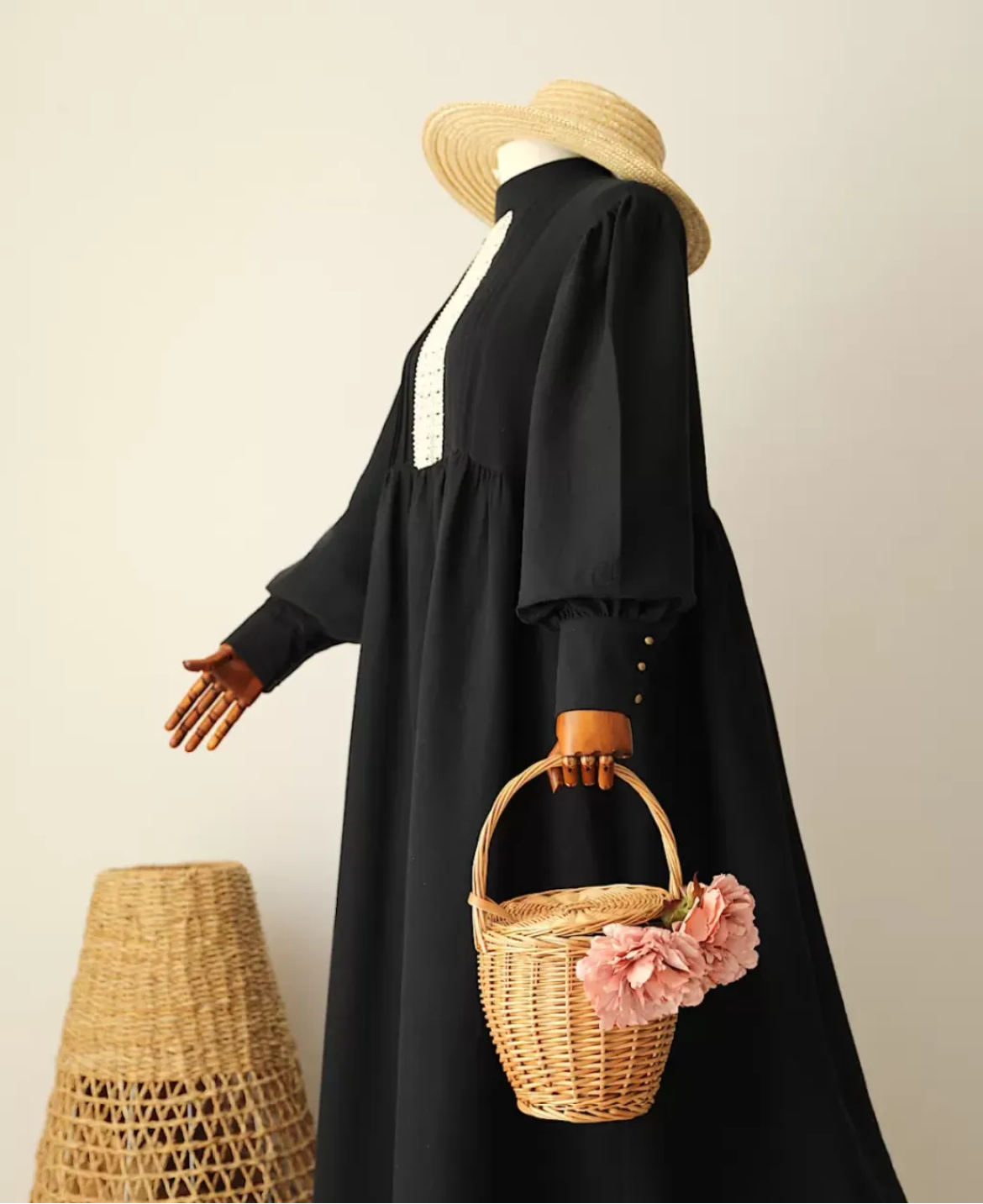 Musselin Aria Maxi Kleid
