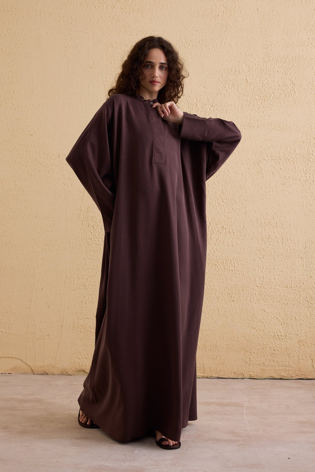 AYA Tencel Oversized Maxi Kleid