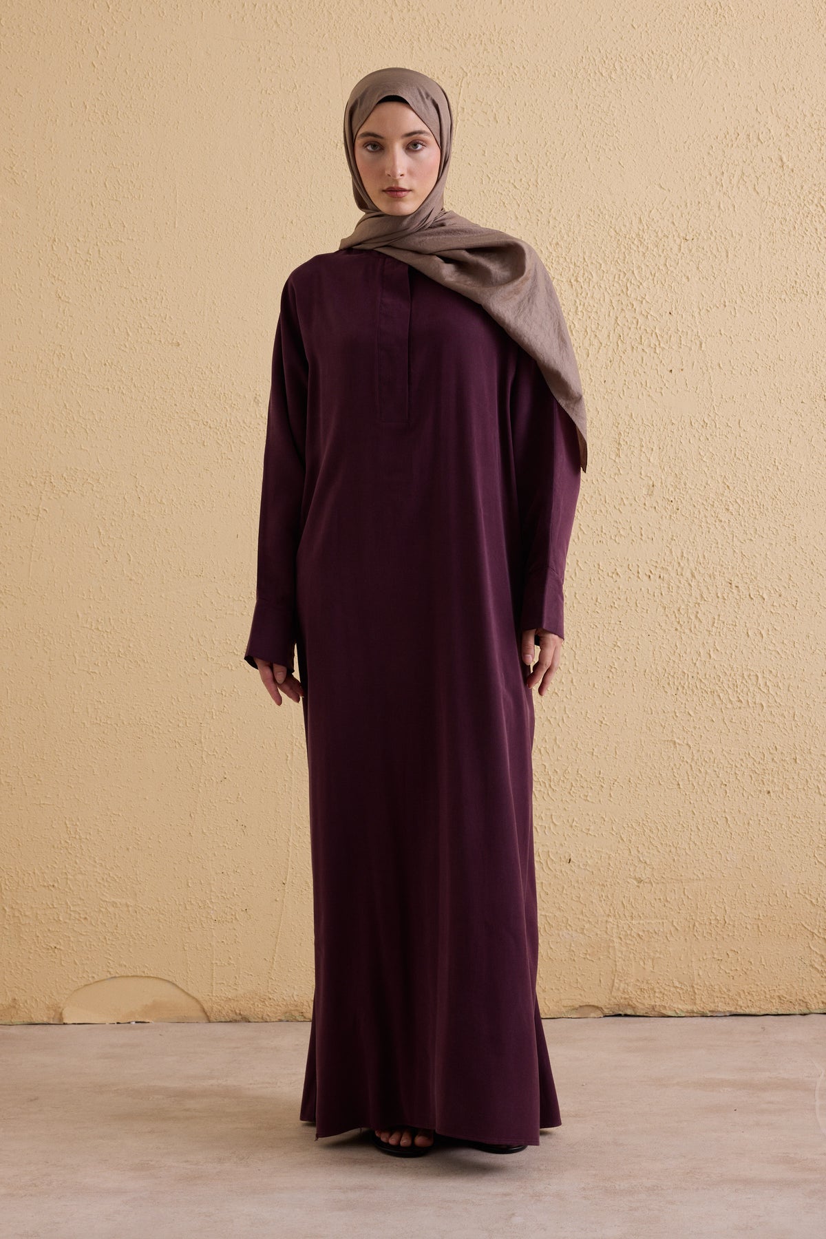 AYA Tencel Oversized Maxi Kleid