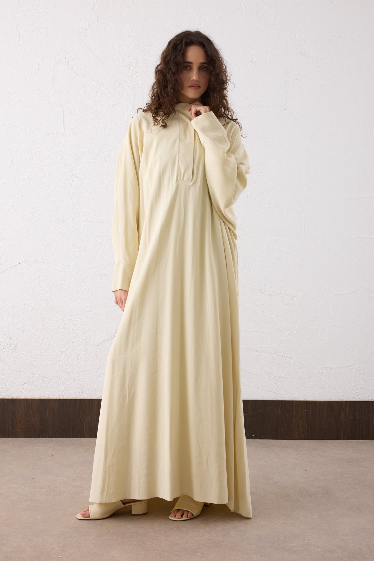 AYA Tencel Oversized Maxi Kleid