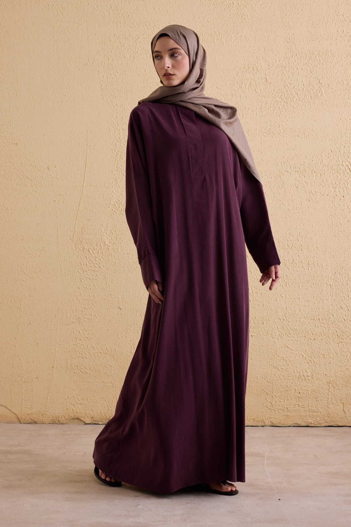 AYA Tencel Oversized Maxi Kleid