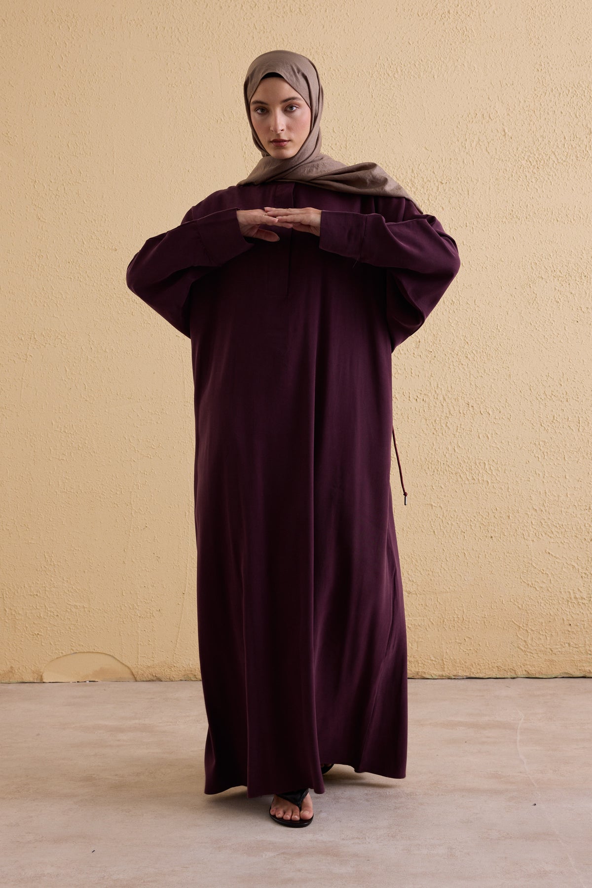 AYA Tencel Oversized Maxi Kleid