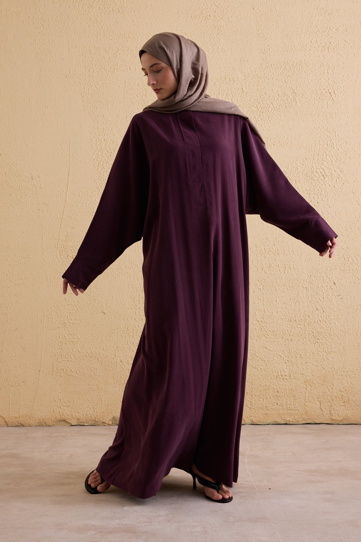 AYA Tencel Oversized Maxi Kleid