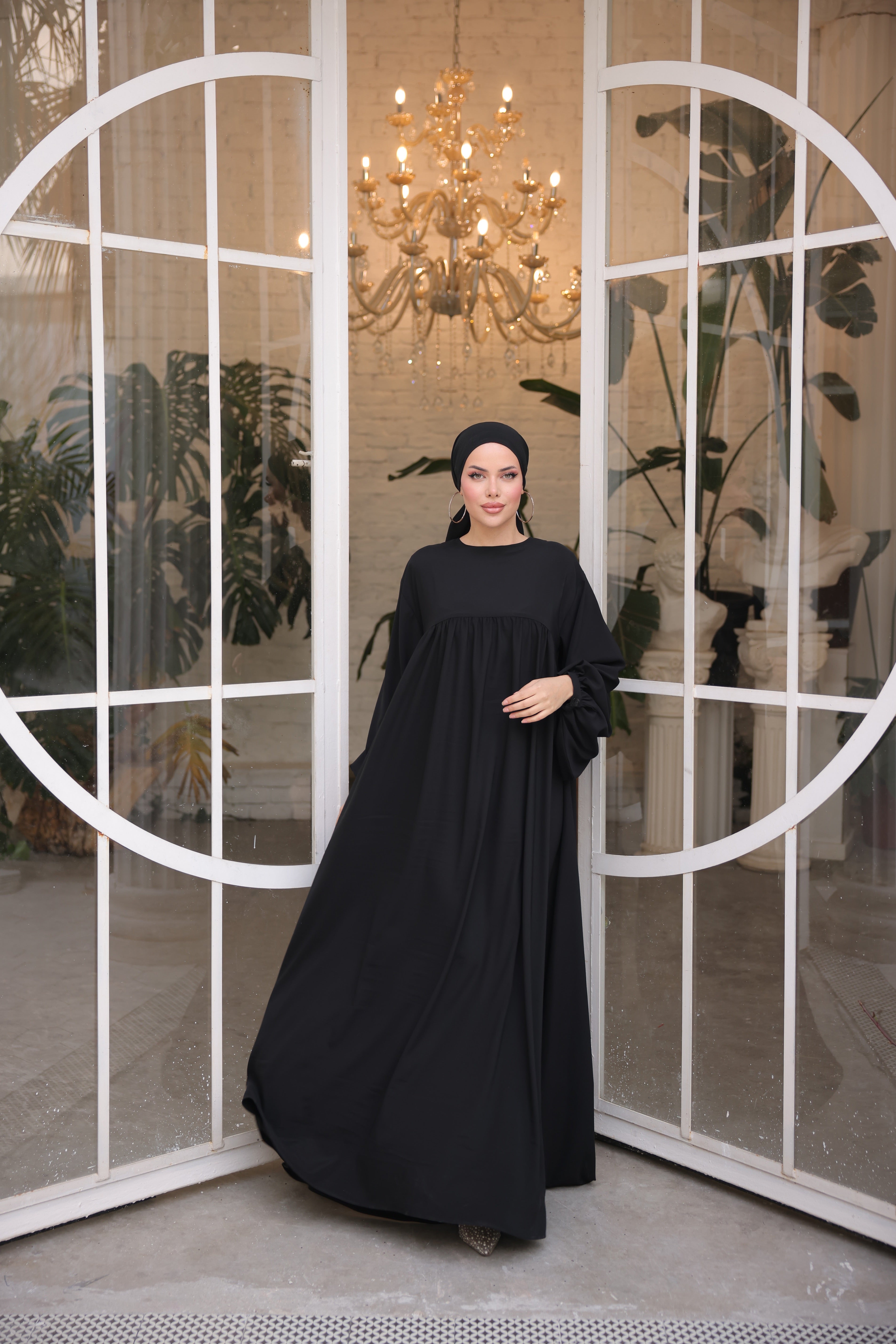 Amara Dubai Silk Maxi Kleid